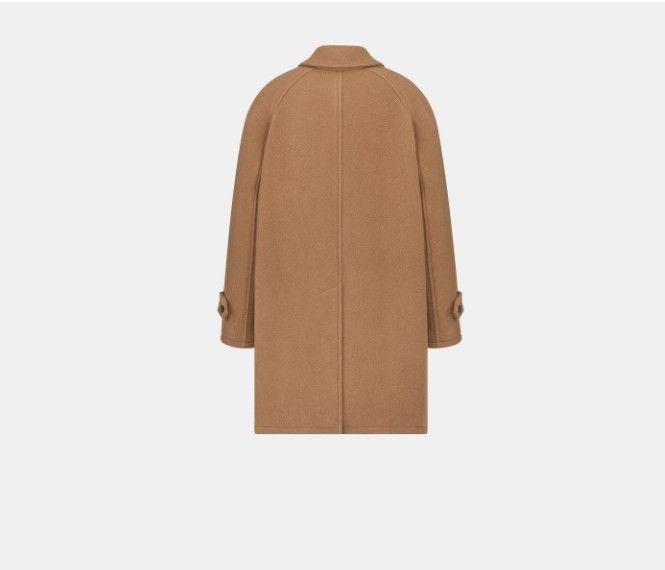 Dior o1w1db10425 443C358 Raglan Sleeves Coat in Brown Size US M / EU 48-50 / 2 - 2 Thumbnail