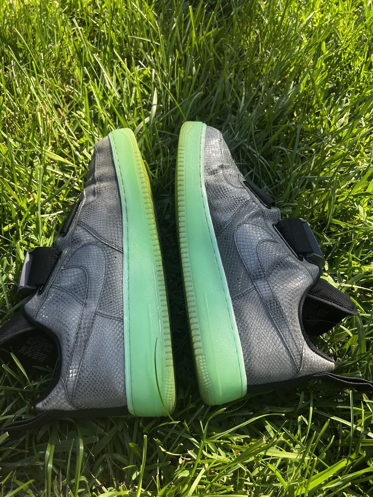Nike CLEAN Nike AF1 size 14 OBJ Utility Air Force 1 Grey Glow Size US 14 / EU 47 - 6 Thumbnail
