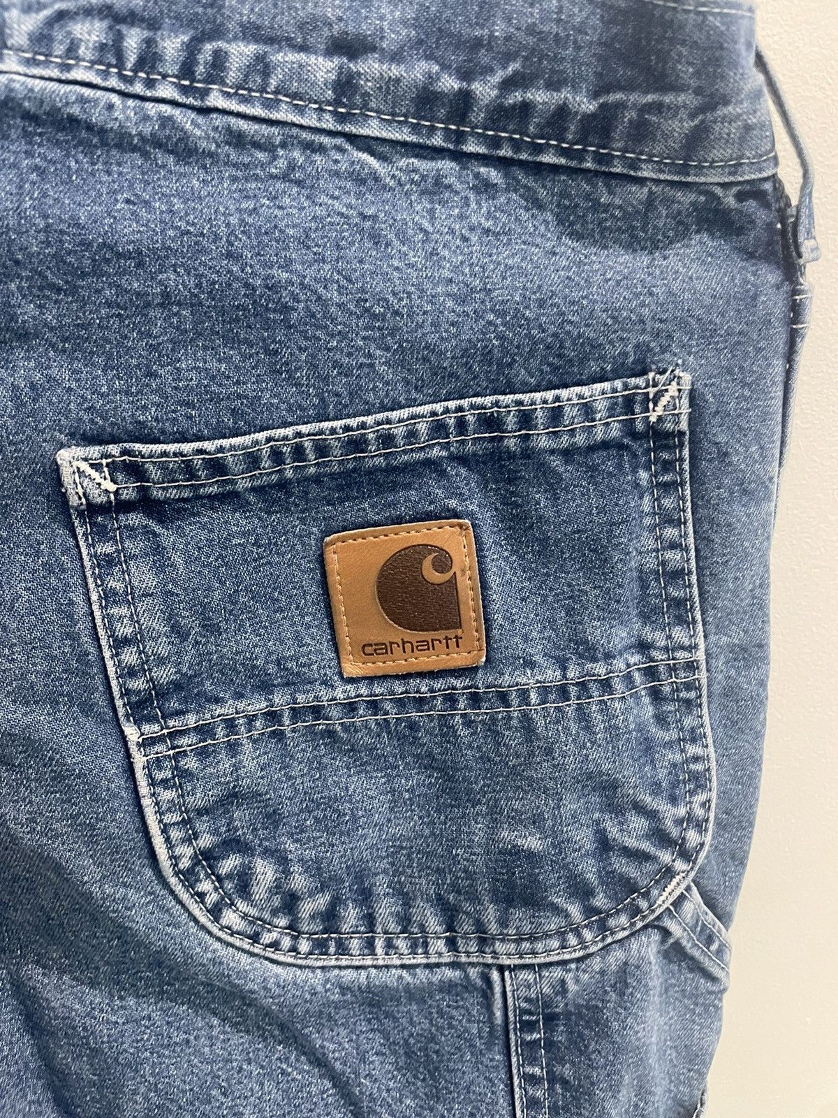 Carhartt × Carhartt Wip × Vintage Carhartt Fire Proof Denim Size US 31 - 4 Thumbnail