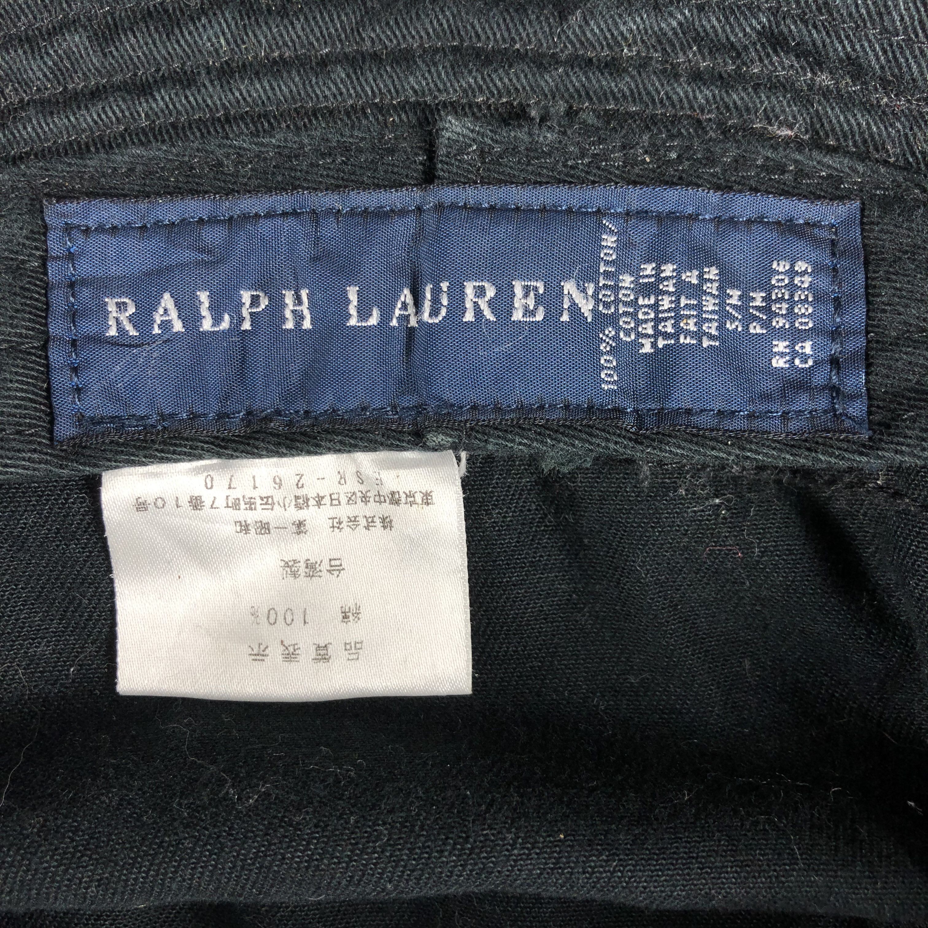 Ralph Lauren × Vintage Ralph Lauren Black Bucket Hats -D688 Size ONE SIZE - 5 Thumbnail