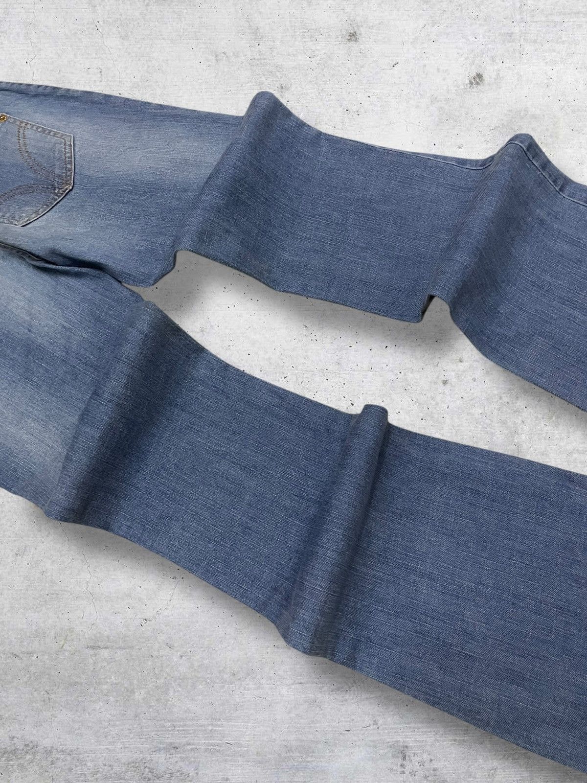 Dolce & Gabbana VINTAGE DOLCE & GABBANA DESIGNER 90S RARE FLARED BLUE WASHED Size US 28 / EU 44 - 16 Thumbnail