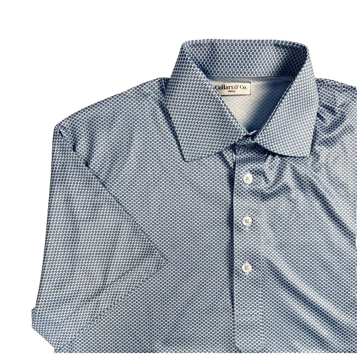 Other Collars & Co. Semi-Spread Collar Polo Shirt Blue Size Small Size US S / EU 44-46 / 1 - 3 Thumbnail