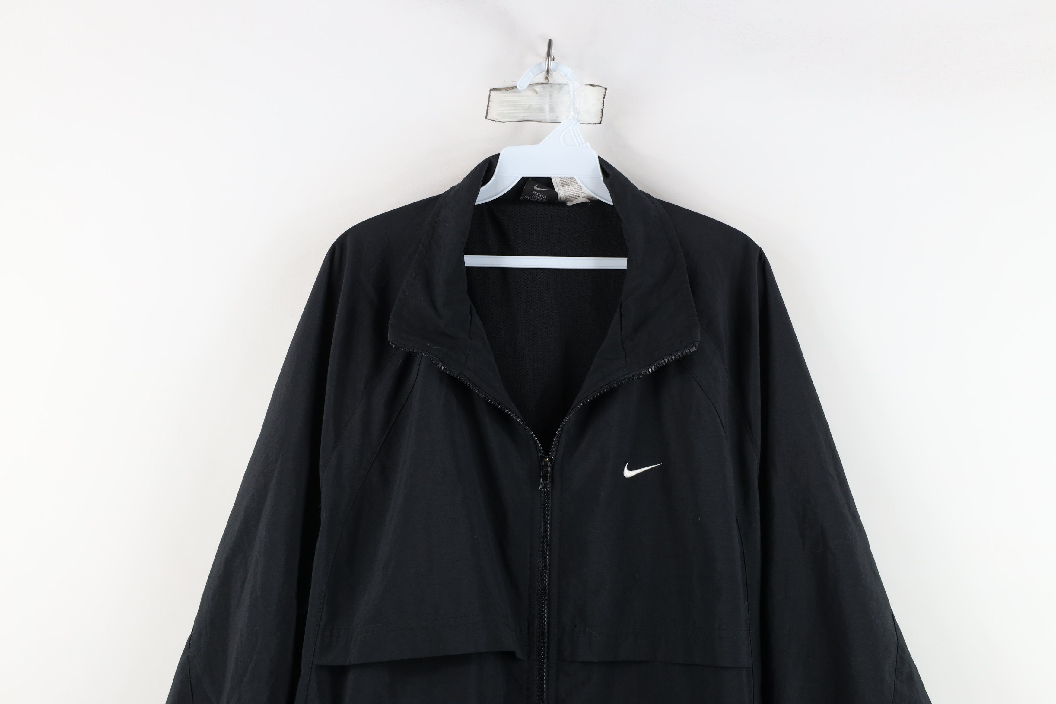 Nike × Vintage Vintage Nike Scott Mini Swoosh Lined Windbreaker Jacket Size US L / EU 52-54 / 3 - 2 Thumbnail