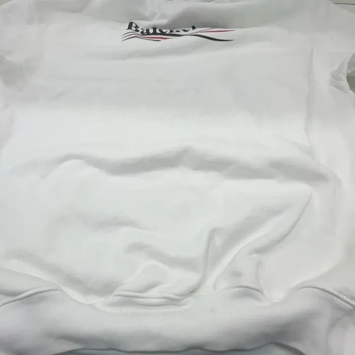 Balenciaga Balenciaga Women's Casual Hoodie in White 0079-2507 Size S / US 4 / IT 40 - 8 Thumbnail