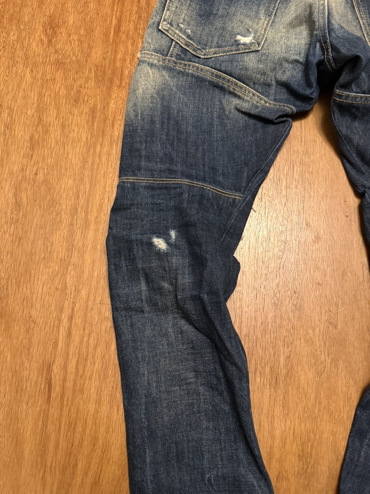 Dsquared2 Dsquared cropped denim, jean Japanese distressing Size US 31 - 8 Thumbnail