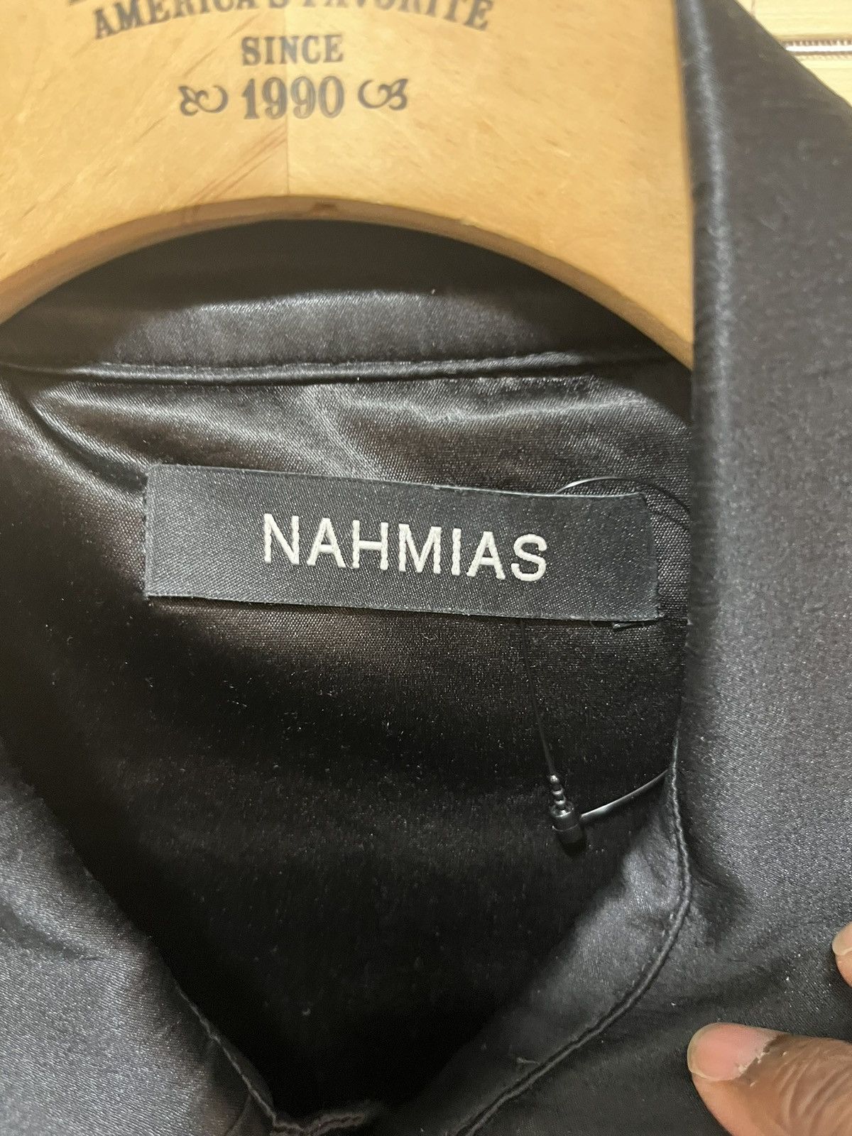 Nahmias Nahmias silk bomber jacket rare Size US L / EU 52-54 / 3 - 4 Thumbnail
