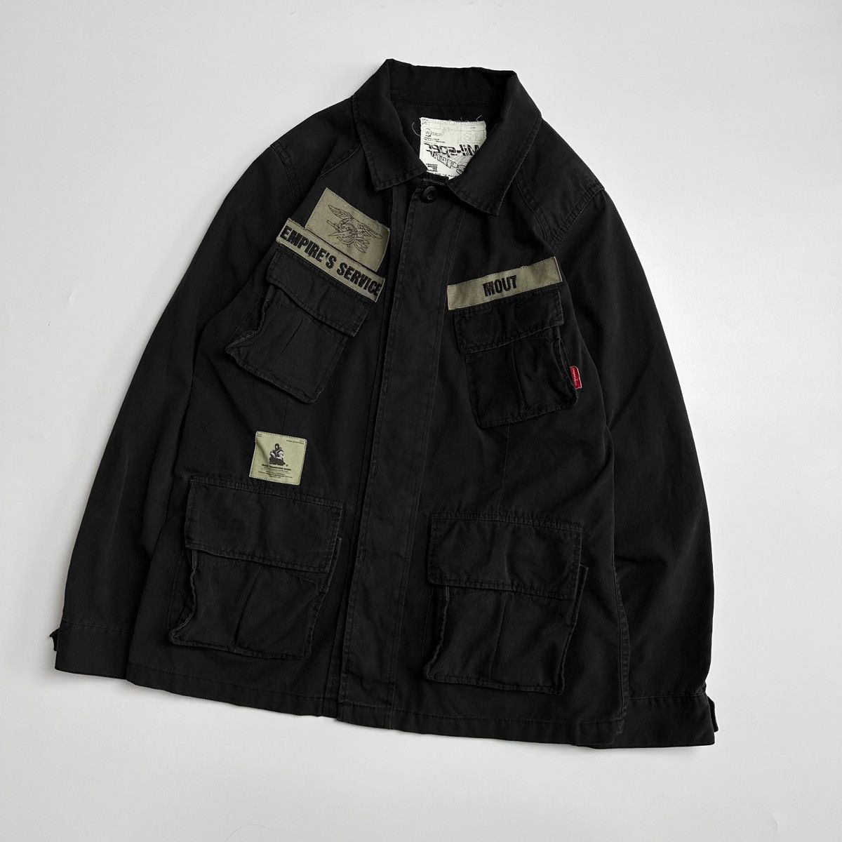 Wtaps Wtaps Archive Crossbone Jungle Fatigue Jacket | Grailed