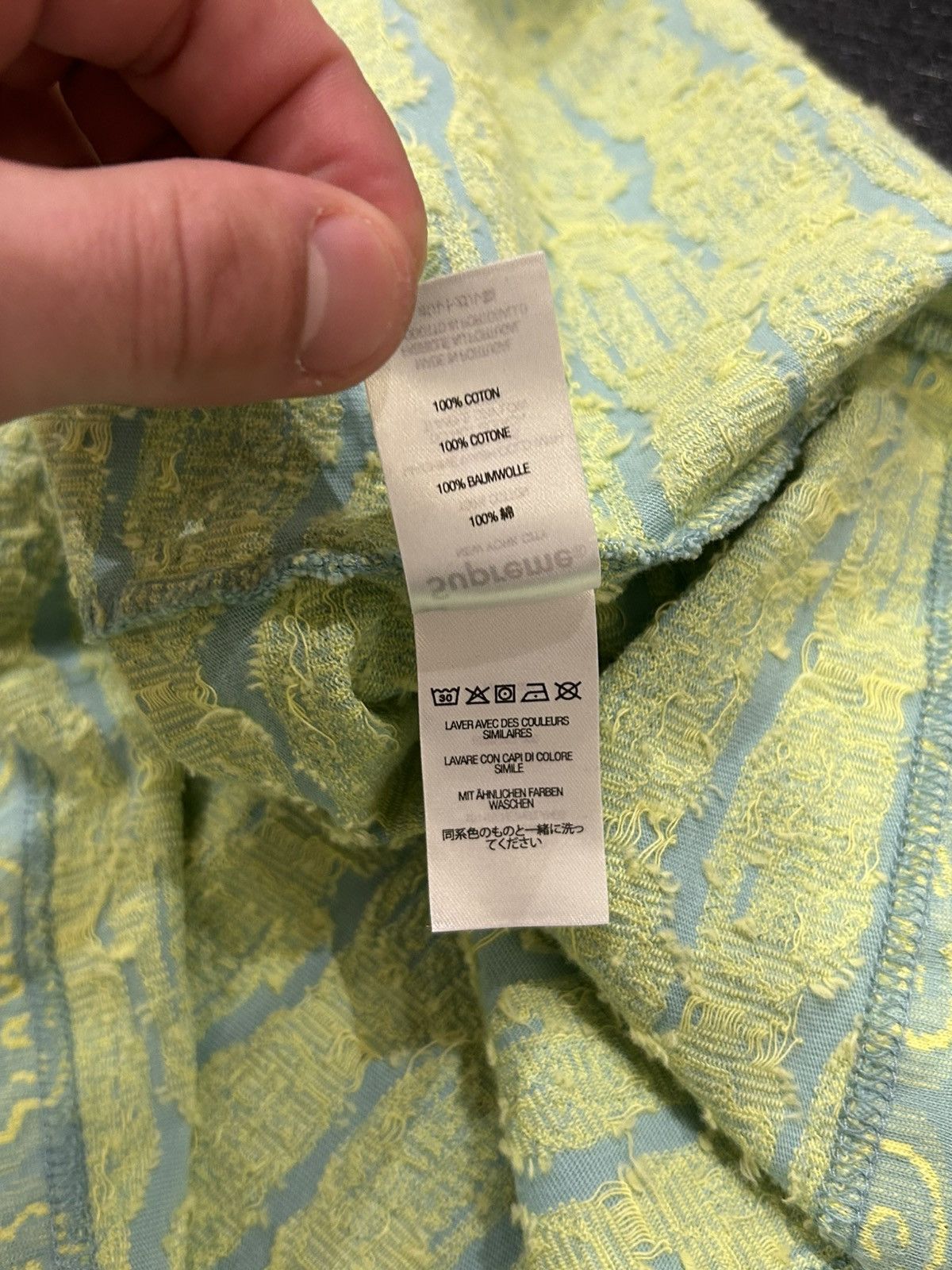 Supreme Supreme Word Bubble Jacquard Tee Size US XXL / EU 58 / 5 - 5 Thumbnail