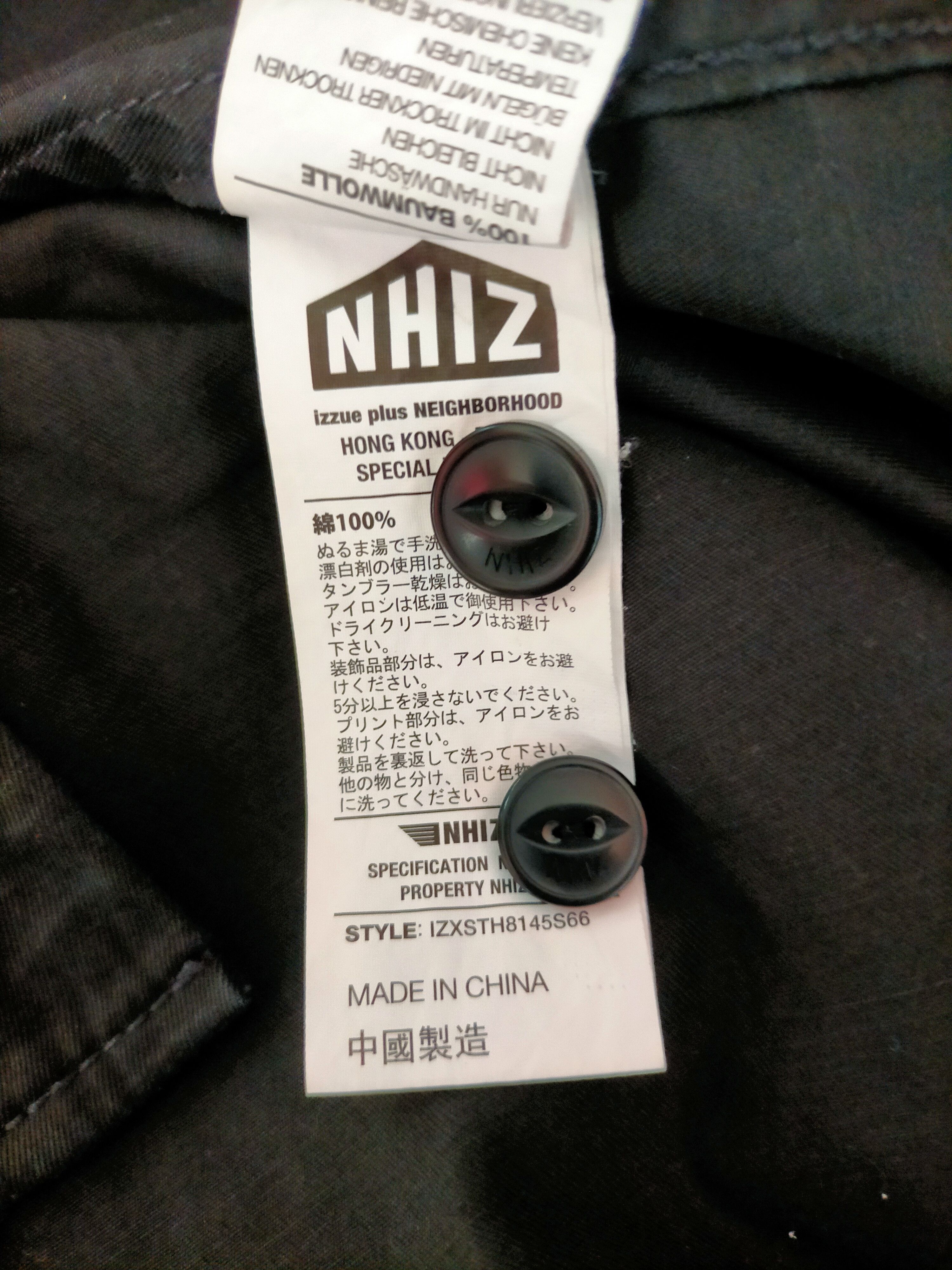 Neighborhood Neighborhood Izzue Plus Military Style Button ups shirt Size US M / EU 48-50 / 2 - 21 Thumbnail