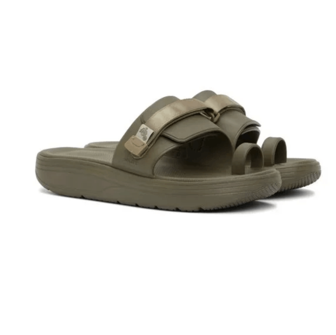 Suicoke Suicoke Toe Strap Urich Rubber Sandals - Khaki Olive Green Size US 9 / EU 42 - 1 Thumbnail