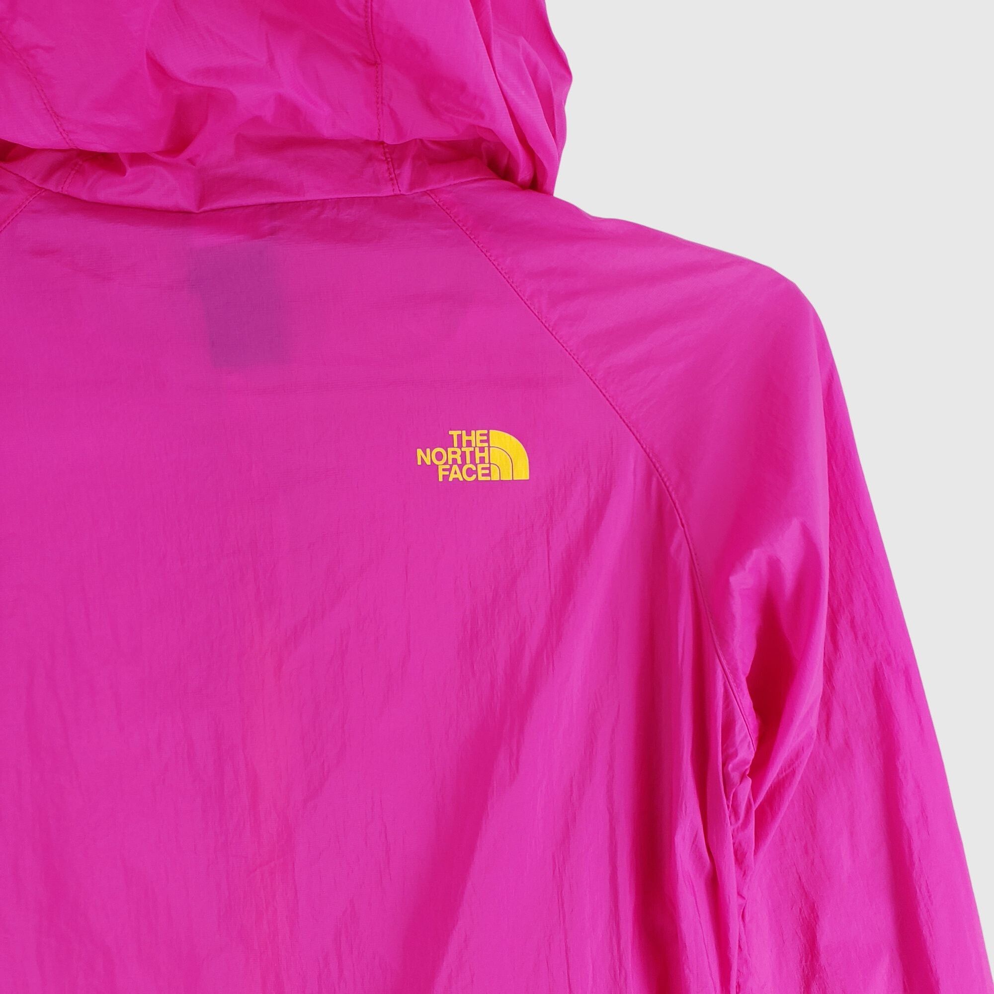 The North Face The North Face Womens Pink Hooded Winkdbreaker Lightweight J Size S / US 4 / IT 40 - 3 Thumbnail