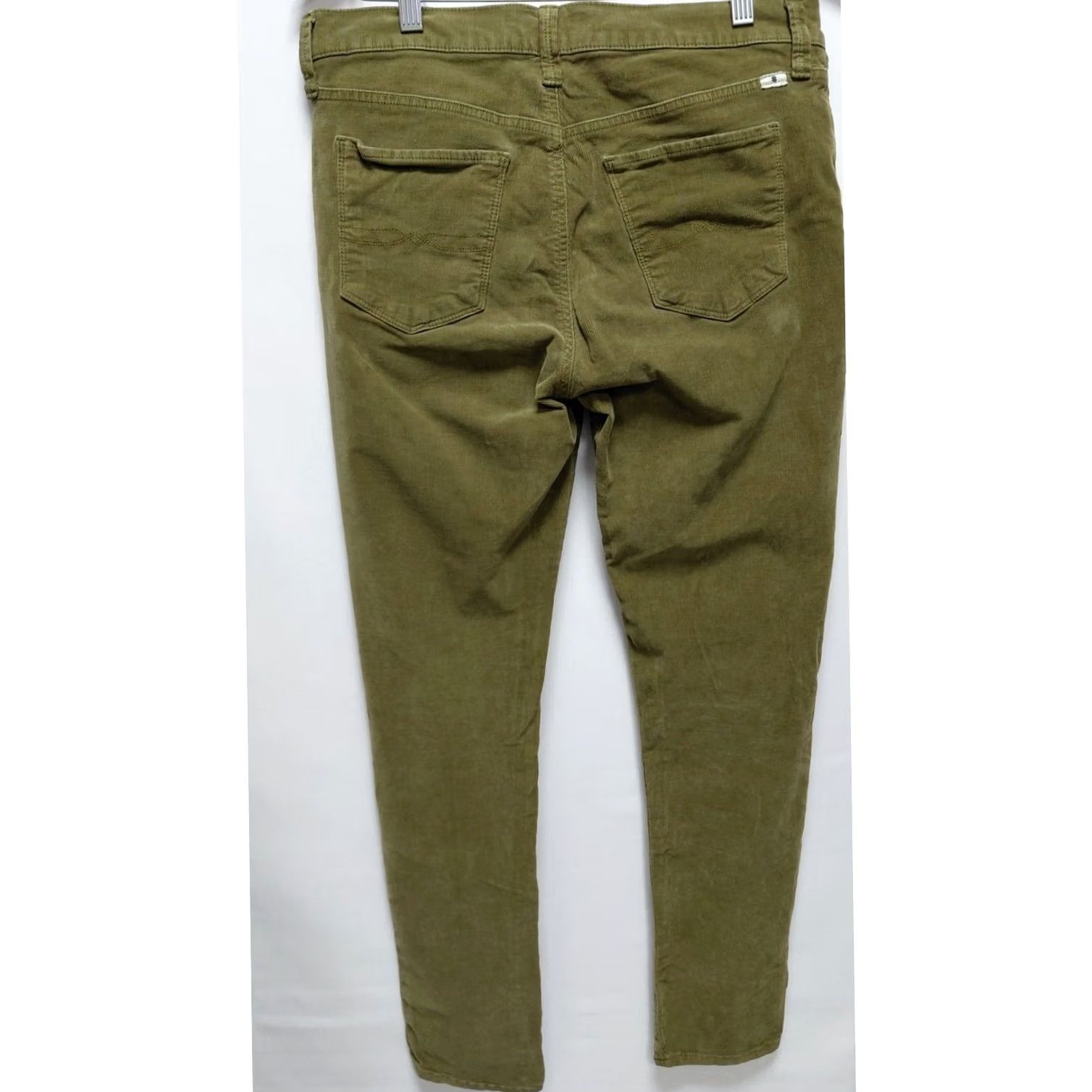 Lucky Brand Lucky Brand Brooke Skinny Corduroy Pants Olive Women Size 10 Size 32" / US 10 / IT 46 - 2 Thumbnail