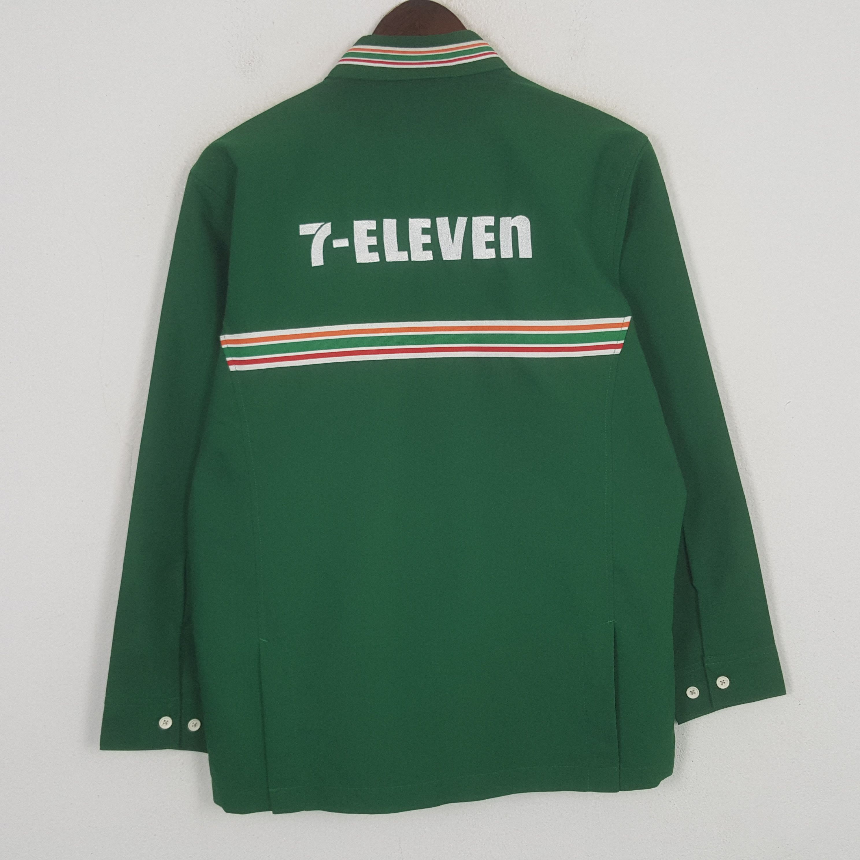 Japanese Brand Vintage 7 Eleven Worker Uniform Japan Jacket Size US M / EU 48-50 / 2 - 1 Thumbnail
