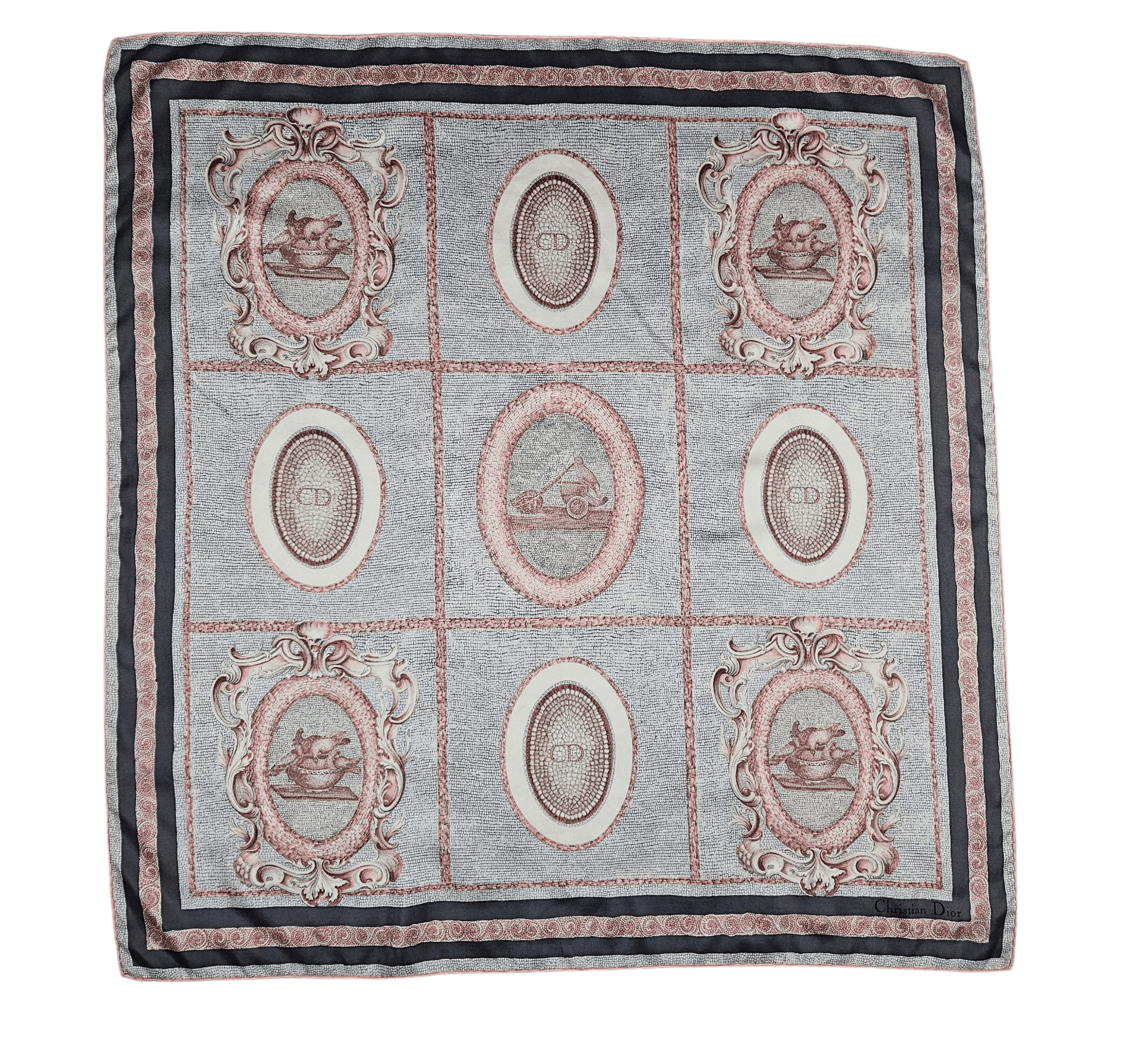 Christian Dior Monsieur Christian Dior Silk Scarf Size ONE SIZE - 1 Thumbnail