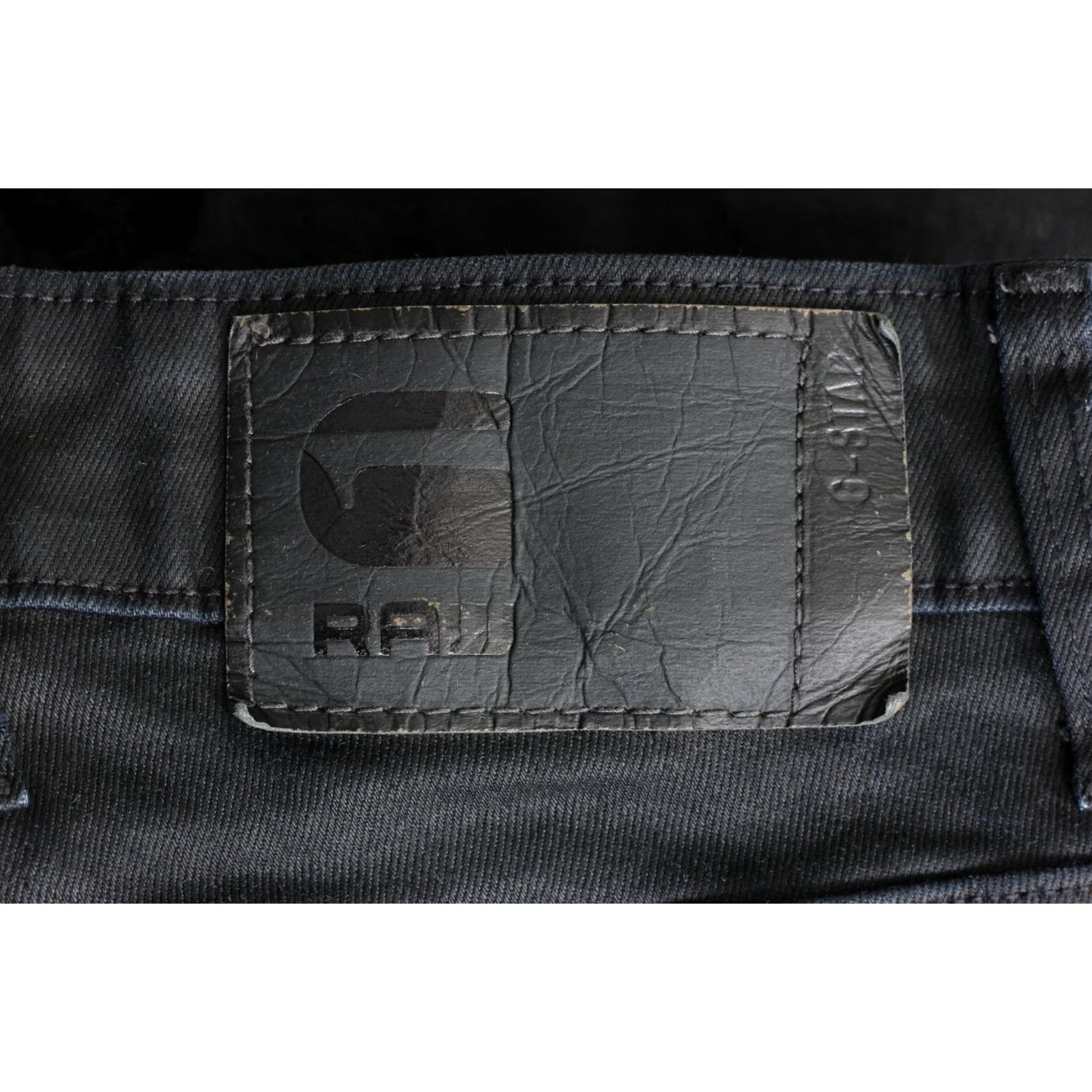 G-Star G-STAR REVEND SUPER SLIM Jeans Men W31 L32 DZ1273 Dark Blue Denim Stretch Skinny 31 Inseam Size US 31 - 6 Thumbnail