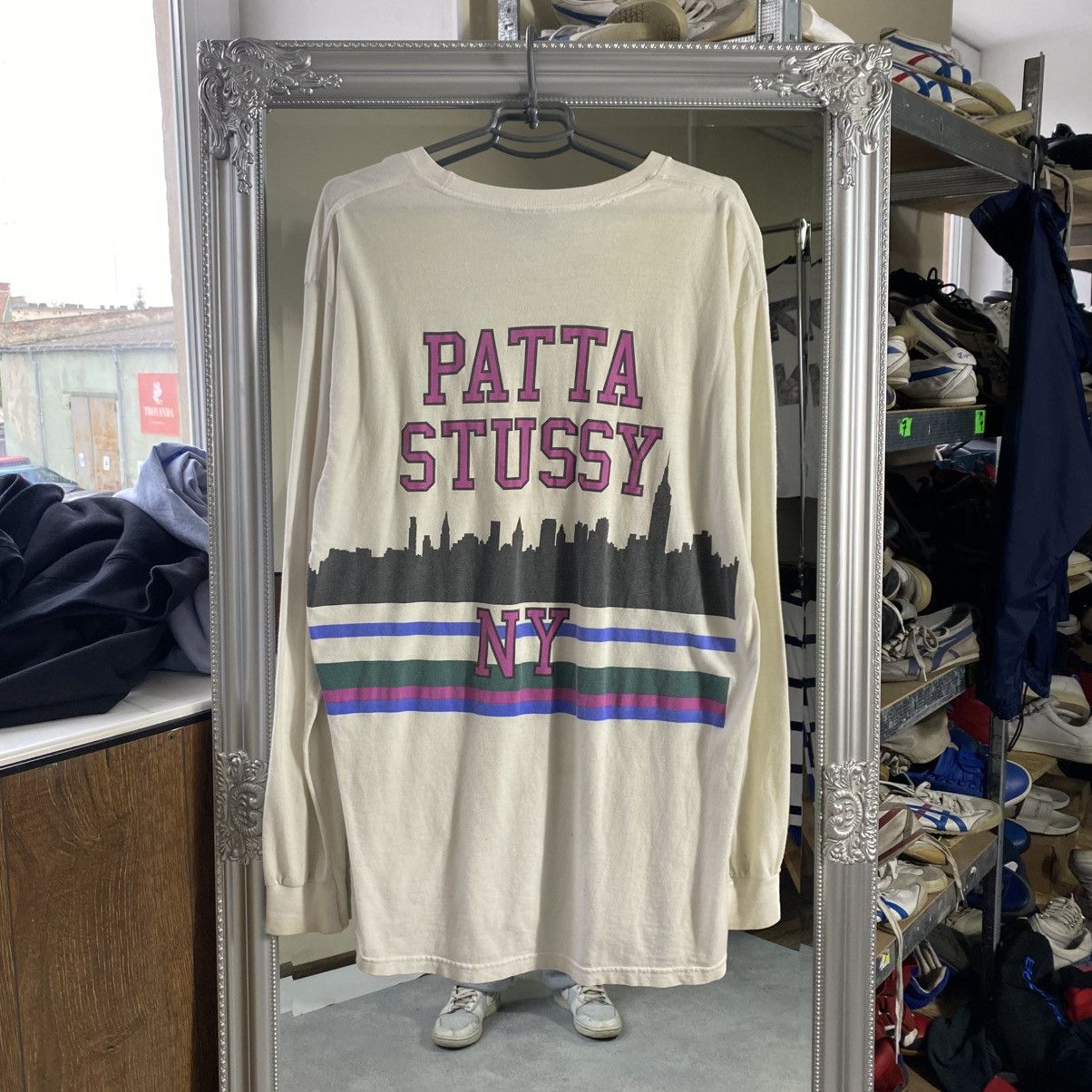 Stussy Stussy Patta Dot Longsleeve Tee Size US L / EU 52-54 / 3 - 1 Thumbnail