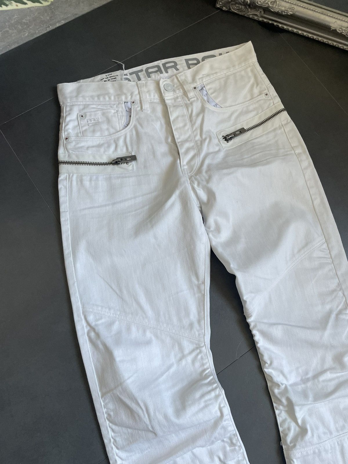 G-Star Rare G Star Raw 3301 Plus Sudden Zip Denim 3D Pant Y2k 31x34 Size US 31 - 5 Thumbnail