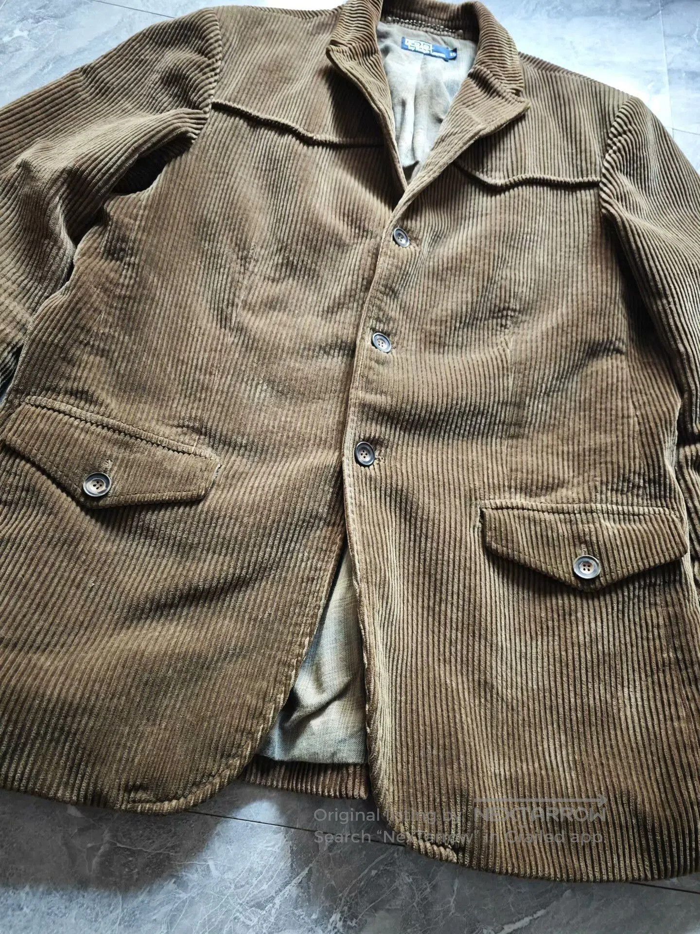 Polo Ralph Lauren thick corduroy blazer by polo ralph lauren. Size US XL / EU 56 / 4 - 7 Thumbnail