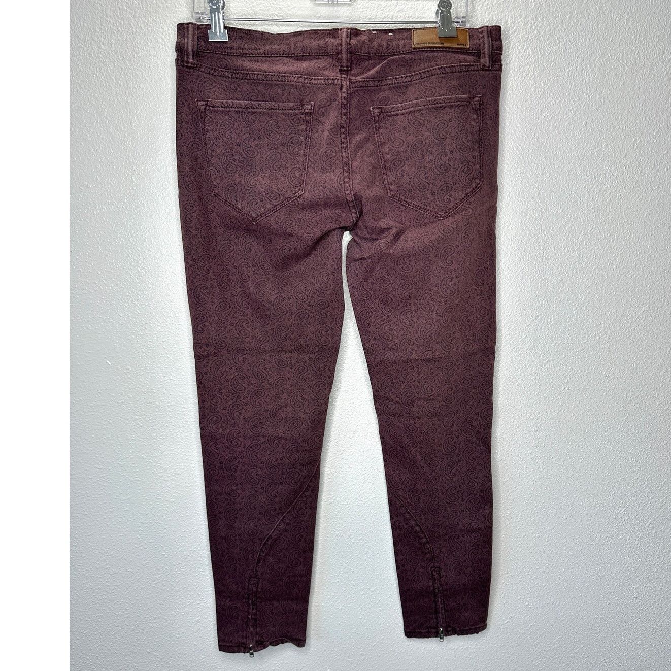 Allsaints AllSaints Spitalfields Jacks Place Paisley skinny Jeans 30 Size 30" / US 8 / IT 44 - 5 Thumbnail