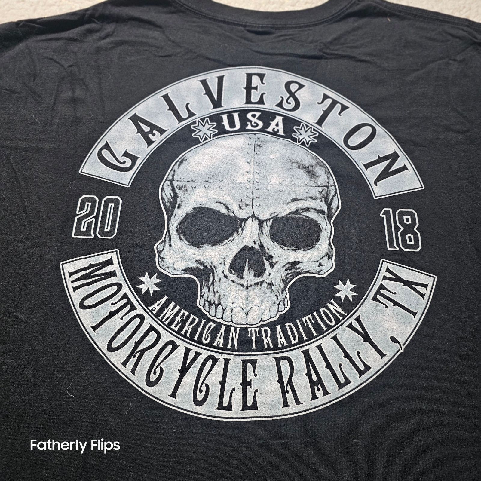 Other 2018 Galveston Motorcycle Rally Shirt Mens 4XL Biker Skull Size US XXL / EU 58 / 5 - 5 Thumbnail