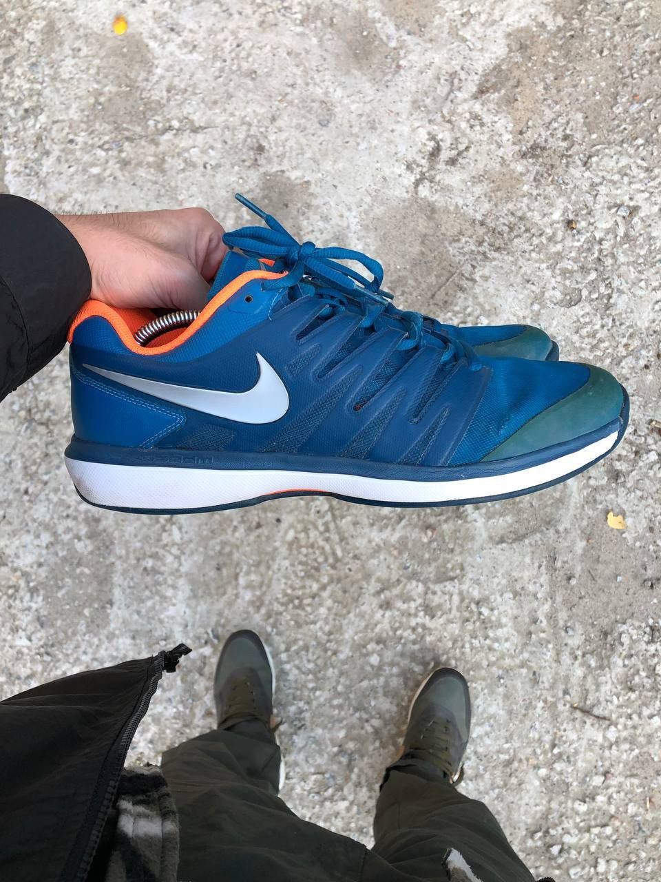 Nike × Vintage VERY RARE NIKE AIR ZOOM PRESTIGE CLAY RUNNING RETRO Y2K 90s Size US 11.5 / EU 44-45 - 8 Thumbnail