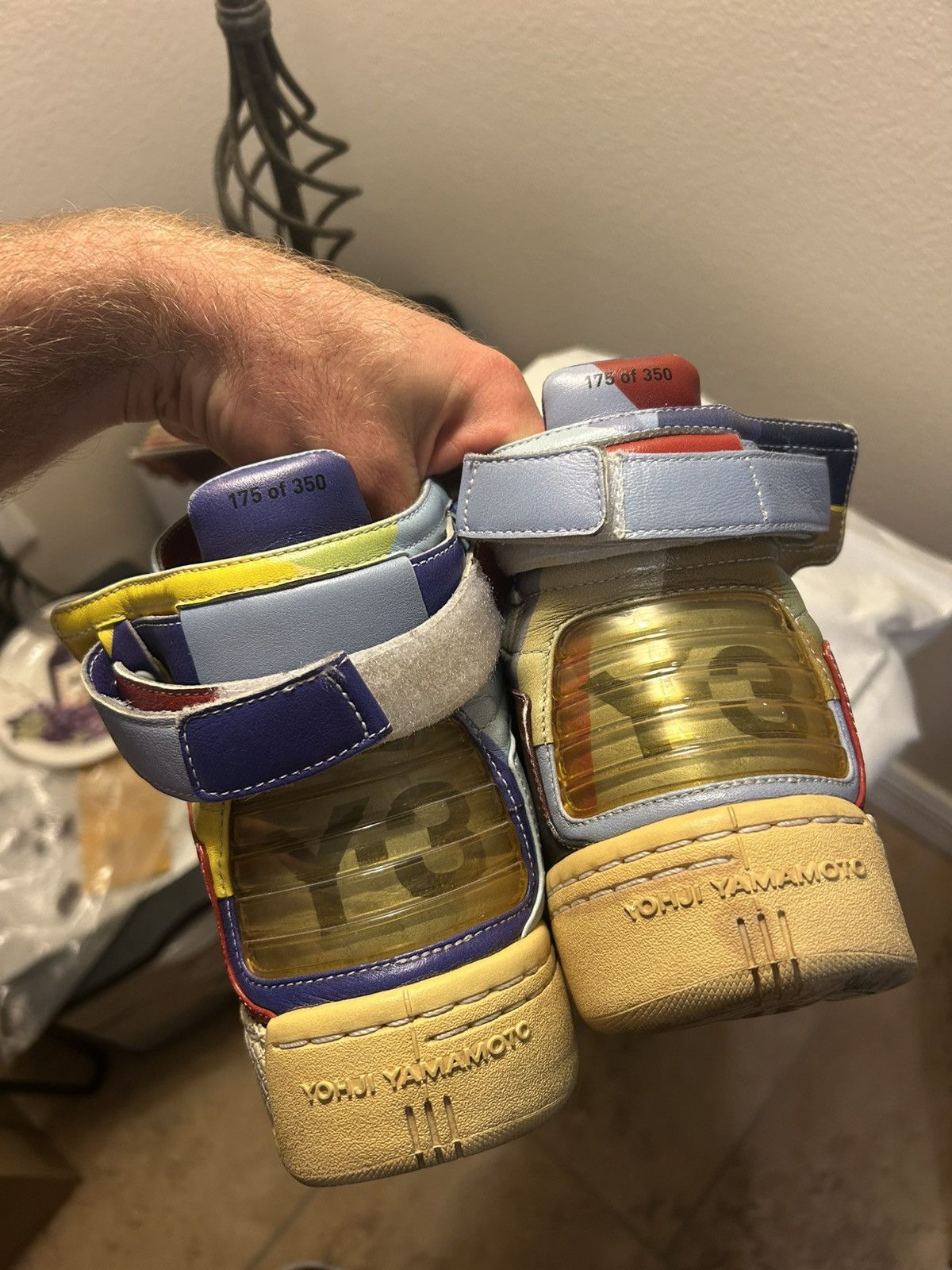 Adidas Yohji Yamamoto x Adidas hi top 175/500 Size US 10.5 / EU 43-44 - 1 Thumbnail