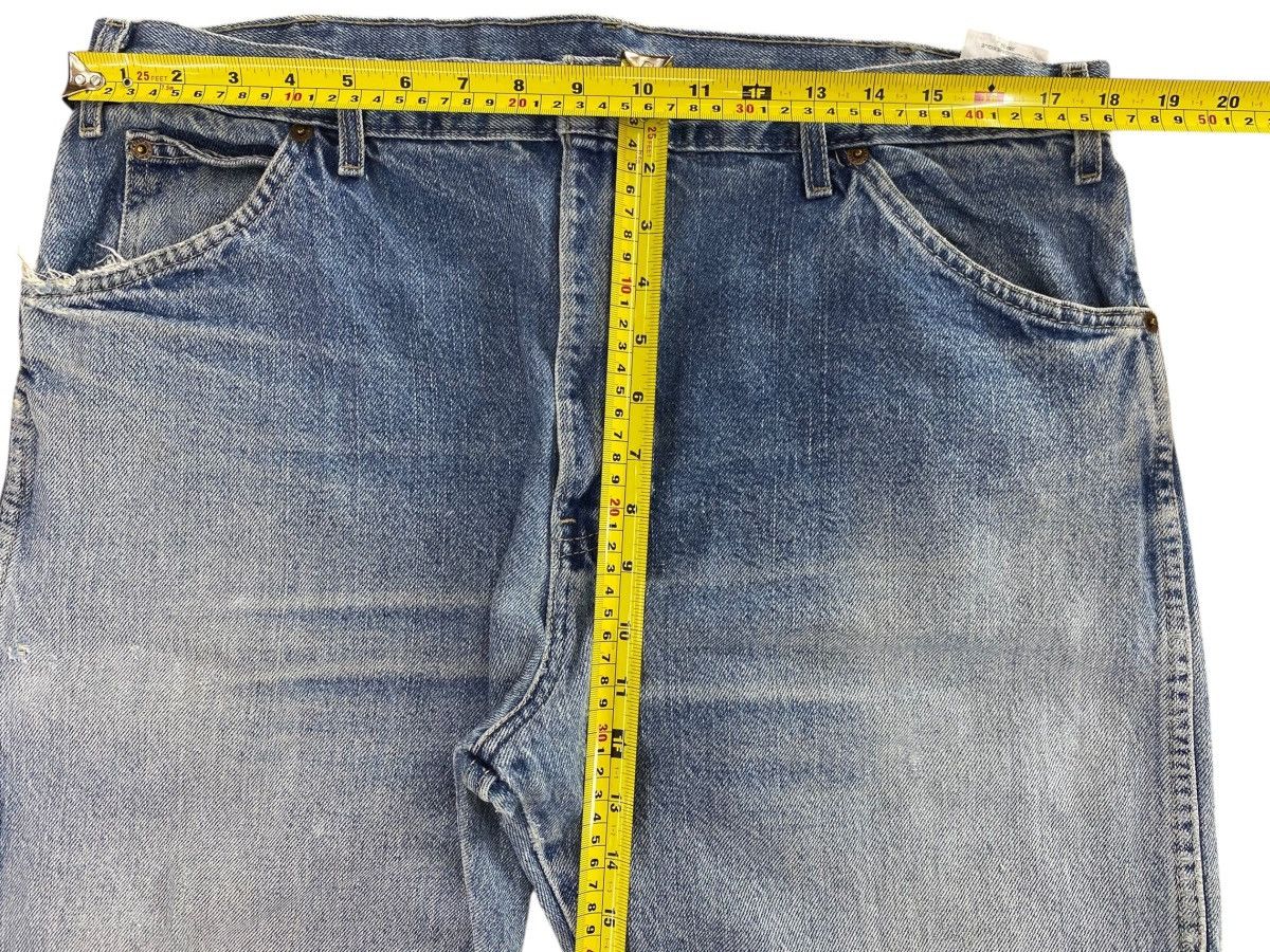Dickies Dickies Distressed Light Wash Baggy Wide Leg Jeans Size US 36 / EU 52 - 9 Thumbnail