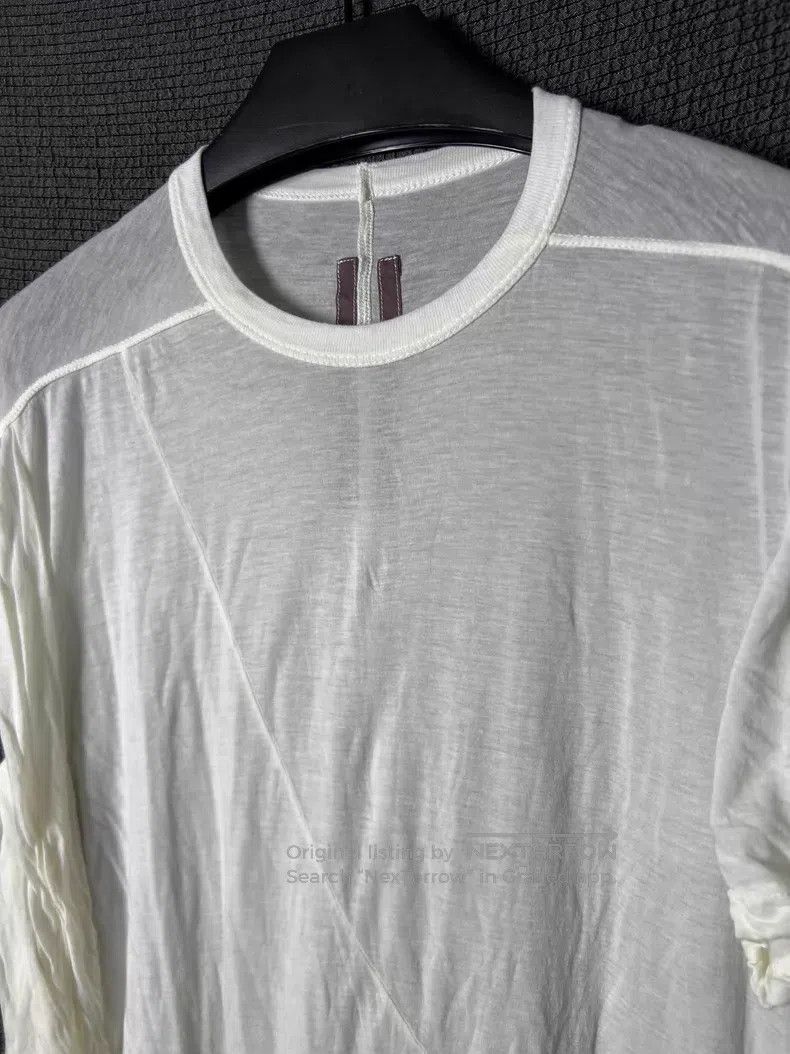 Rick Owens Rick Owens Spiral Twisted Geometric Patchwork Pleated T-Sh Size US S / EU 44-46 / 1 - 4 Thumbnail