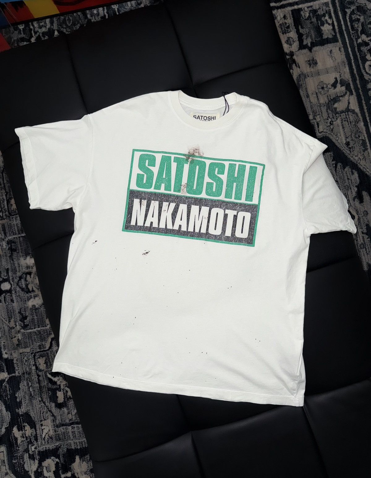 Satoshi Nakamoto Satoshi nakamoto logo t shirt Size US XL / EU 56 / 4 - 1 Thumbnail