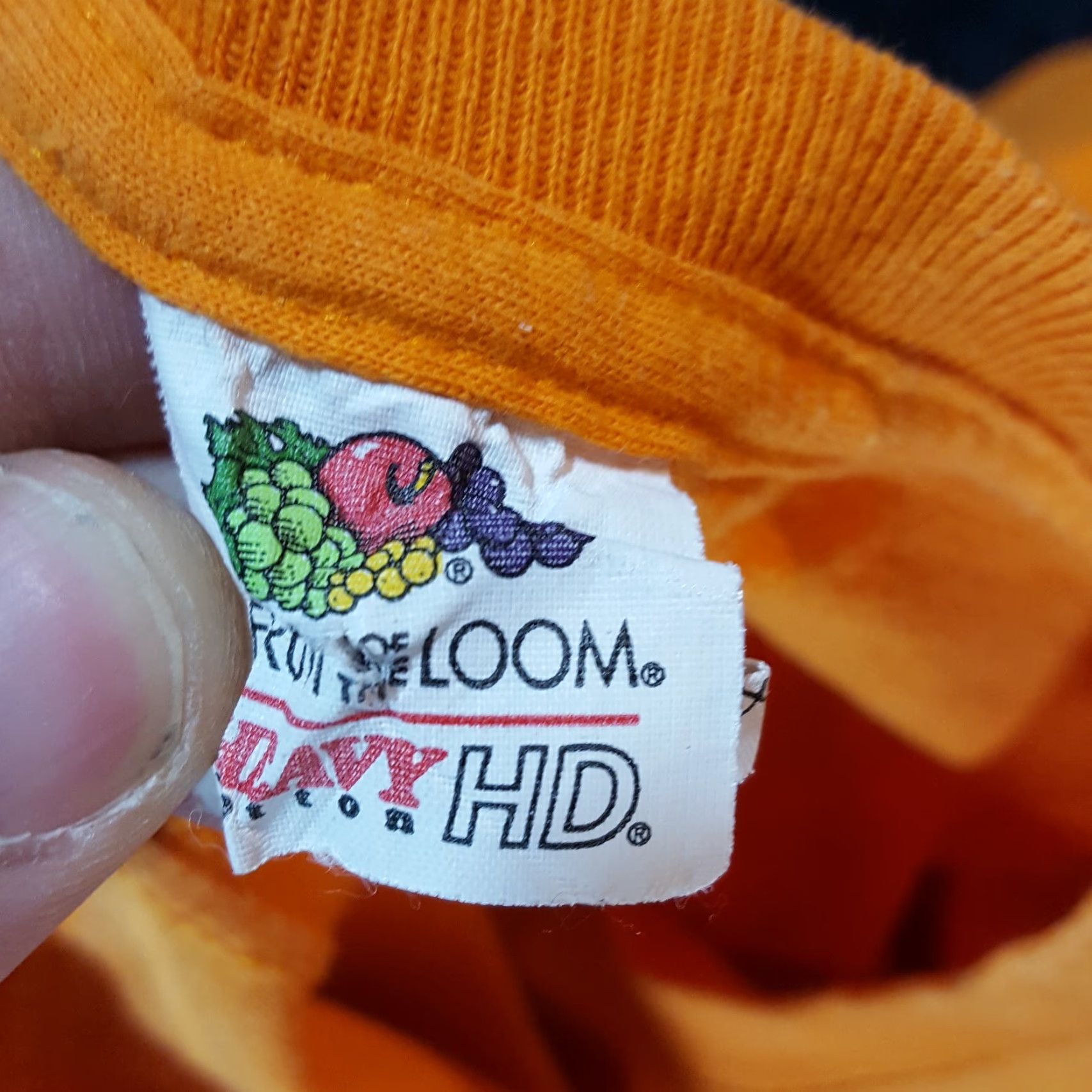 Fruit Of The Loom VINTAGE Tennessee Tough TN Vols Volunteers Football Mens XS Orange Retro T Shirt Size US XS / EU 42 / 0 - 7 Thumbnail