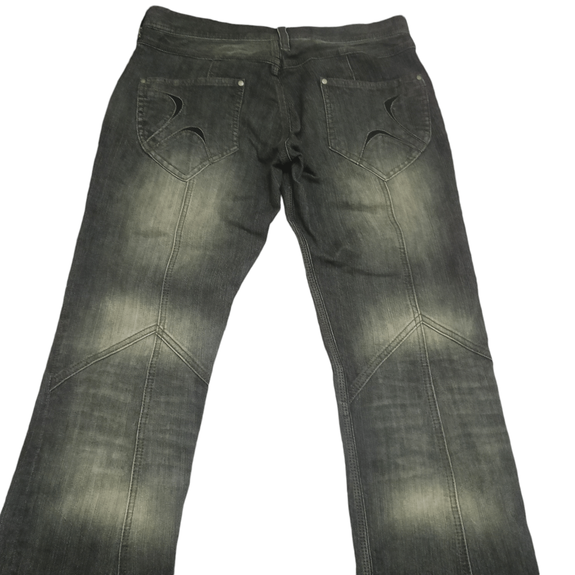 Nicole Club Japanese Hideaways Nicole Stretch Jeans Lining Twist Leg Size US 31 - 13 Thumbnail