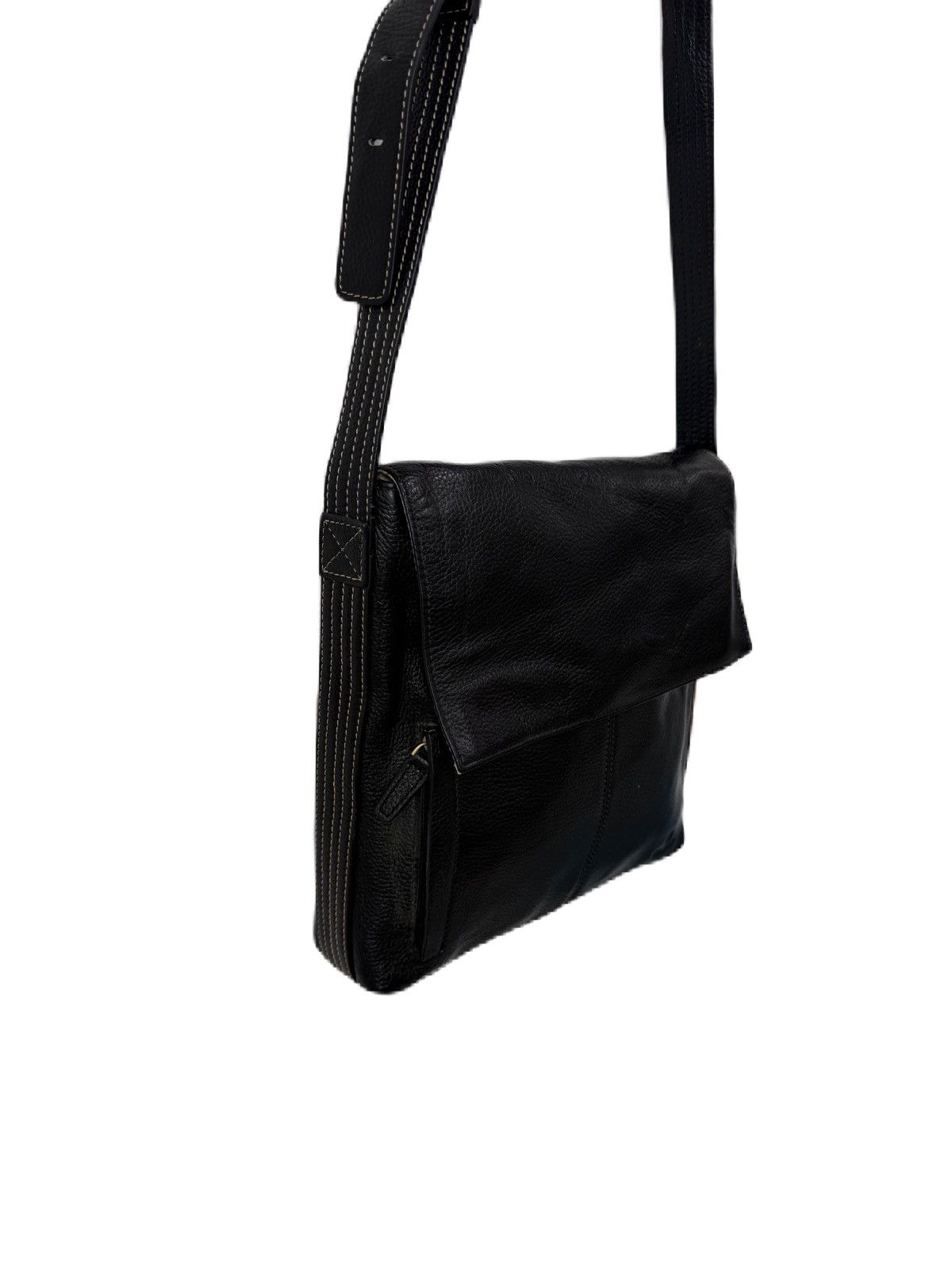 If Six Was Nine Vintage Japanese Brand Club Jundain Genuine Leather Bag Size ONE SIZE - 2 Thumbnail