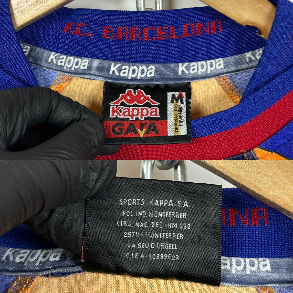 Kappa × Vintage 1997/98 Vintage Kappa FC Barcelona Away Soccer Jersey Size US M / EU 48-50 / 2 - 24 Thumbnail
