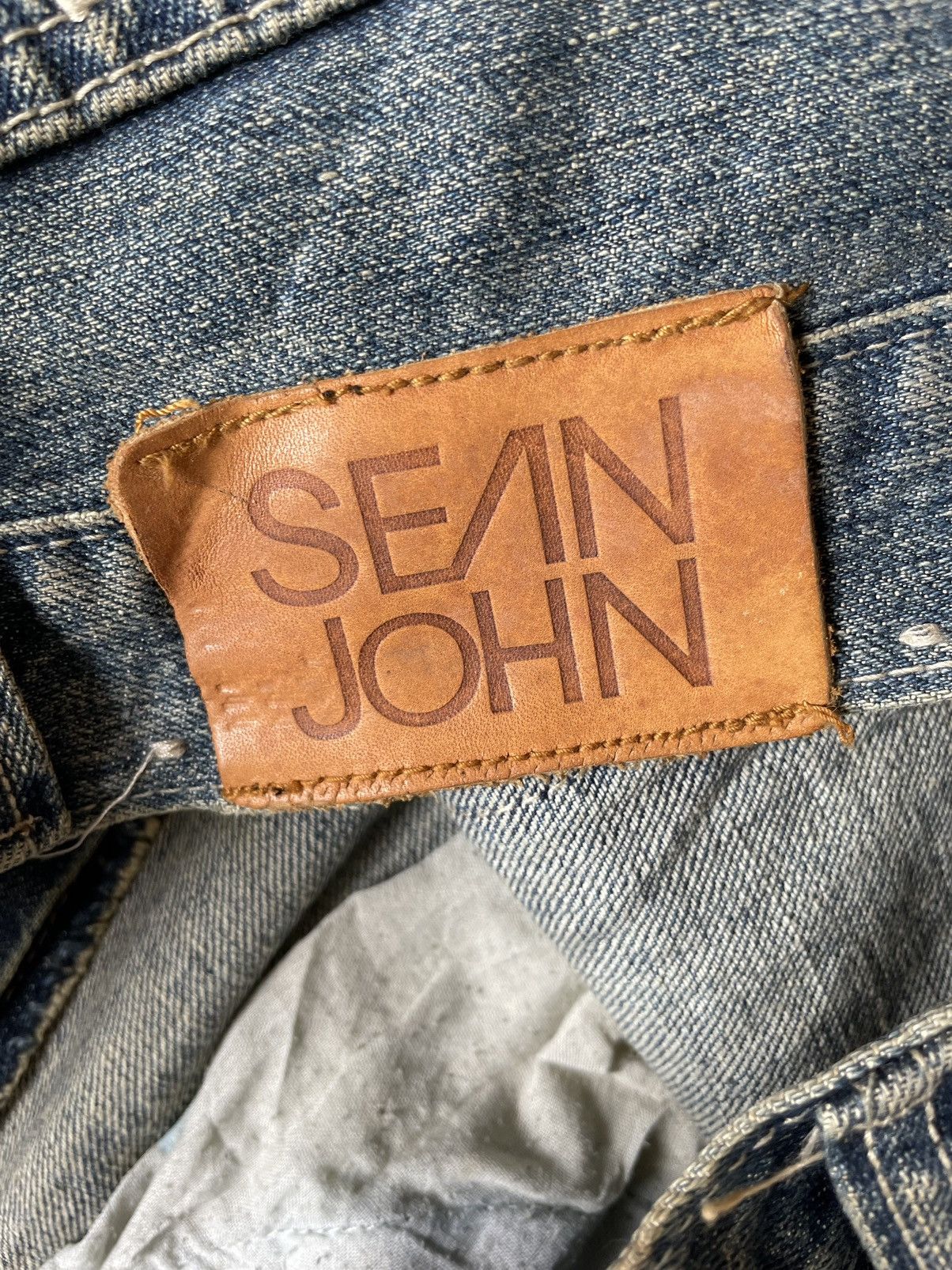 JNCO × Sean John Sean John Faded Wash Denim Size US 35 - 15 Thumbnail