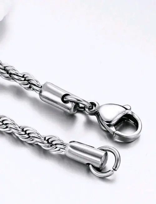 Other Twisted Rope Steel Bracelet Size ONE SIZE - 7 Thumbnail
