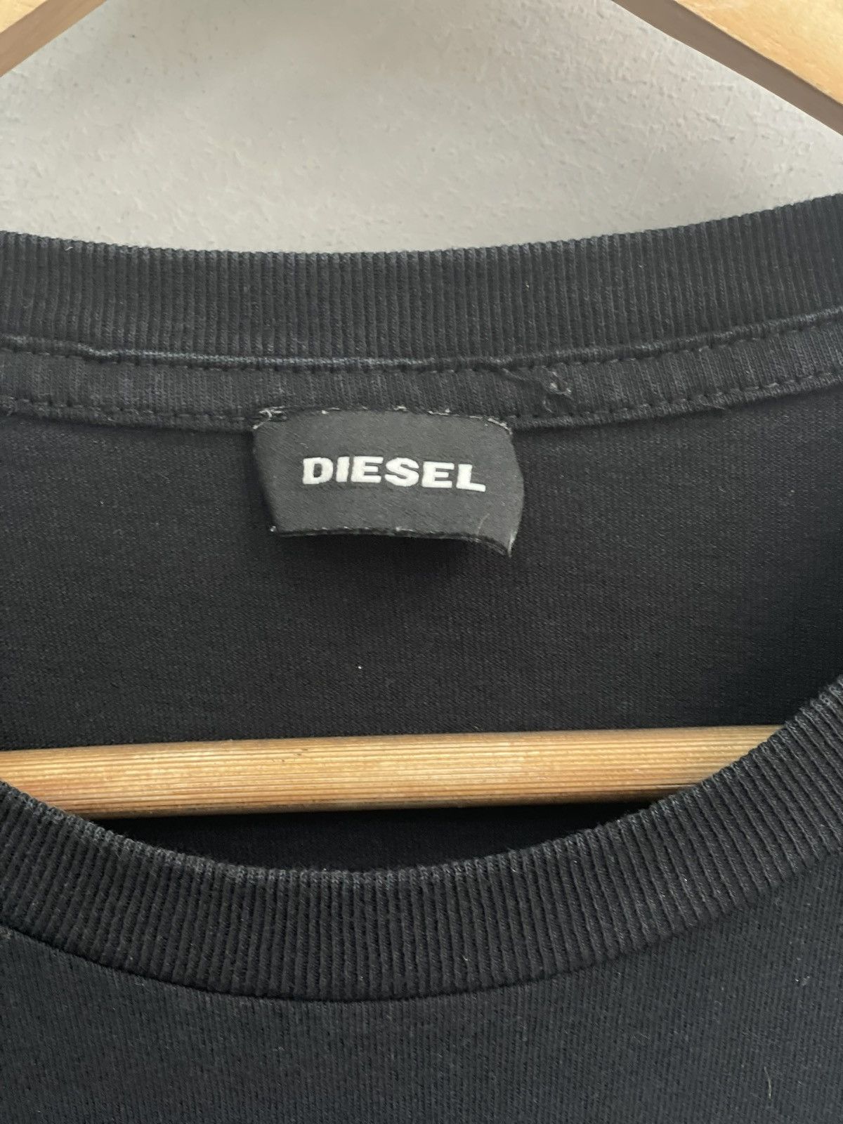 Designer × Diesel Vintage diesel patchwork rare t shirt y2k Size US M / EU 48-50 / 2 - 4 Thumbnail