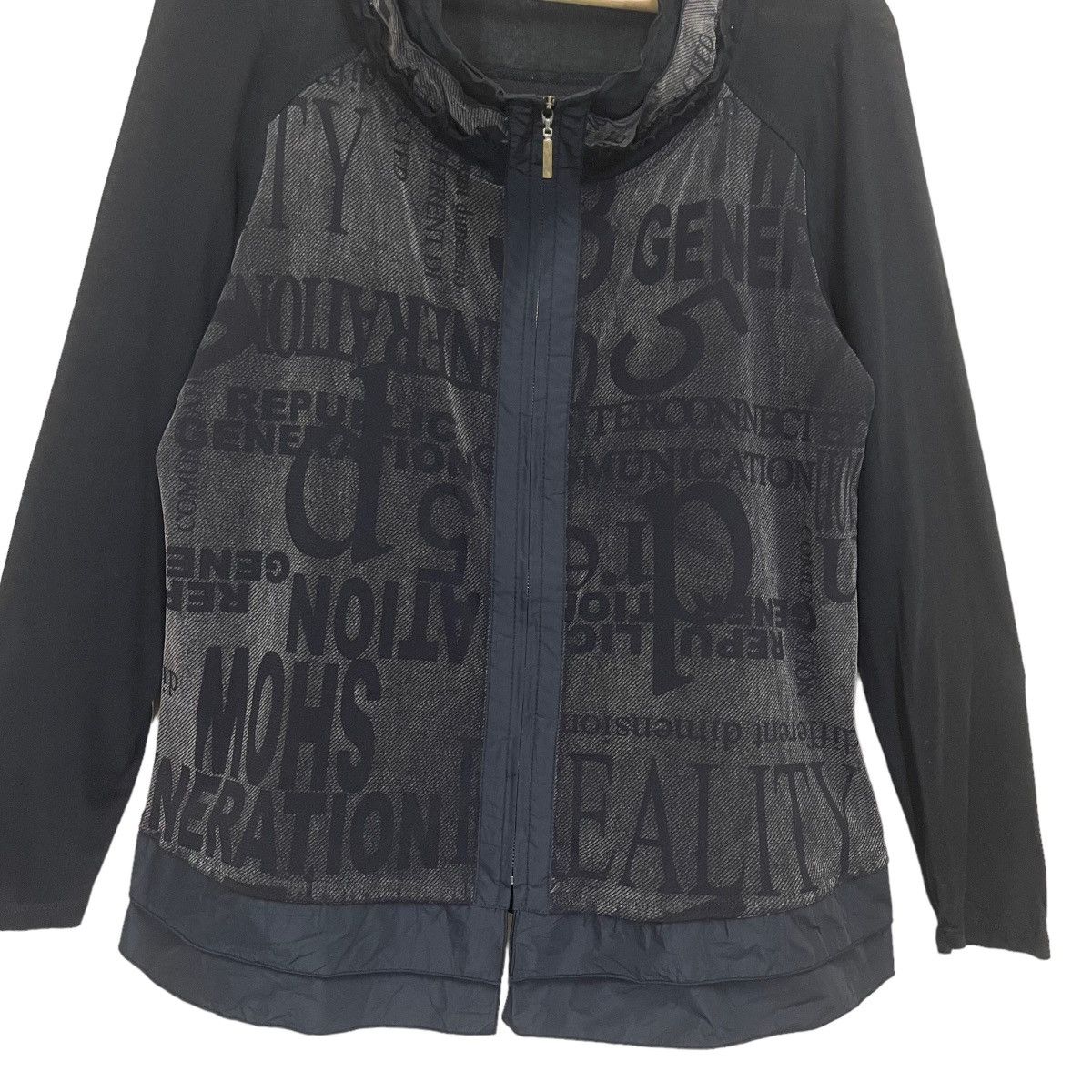 Japanese Brand × Le Grande Bleu (L.G.B.) × Seditionaries Blue Not Seditionaries Zipper Shirts Size S / US 4 / IT 40 - 5 Thumbnail