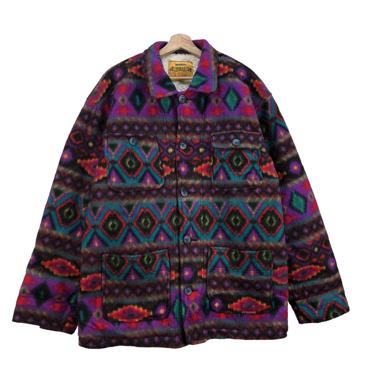 Freeman 🔥Vintage Freeman Co Native Style Size US XL / EU 56 / 4 - 3 Thumbnail