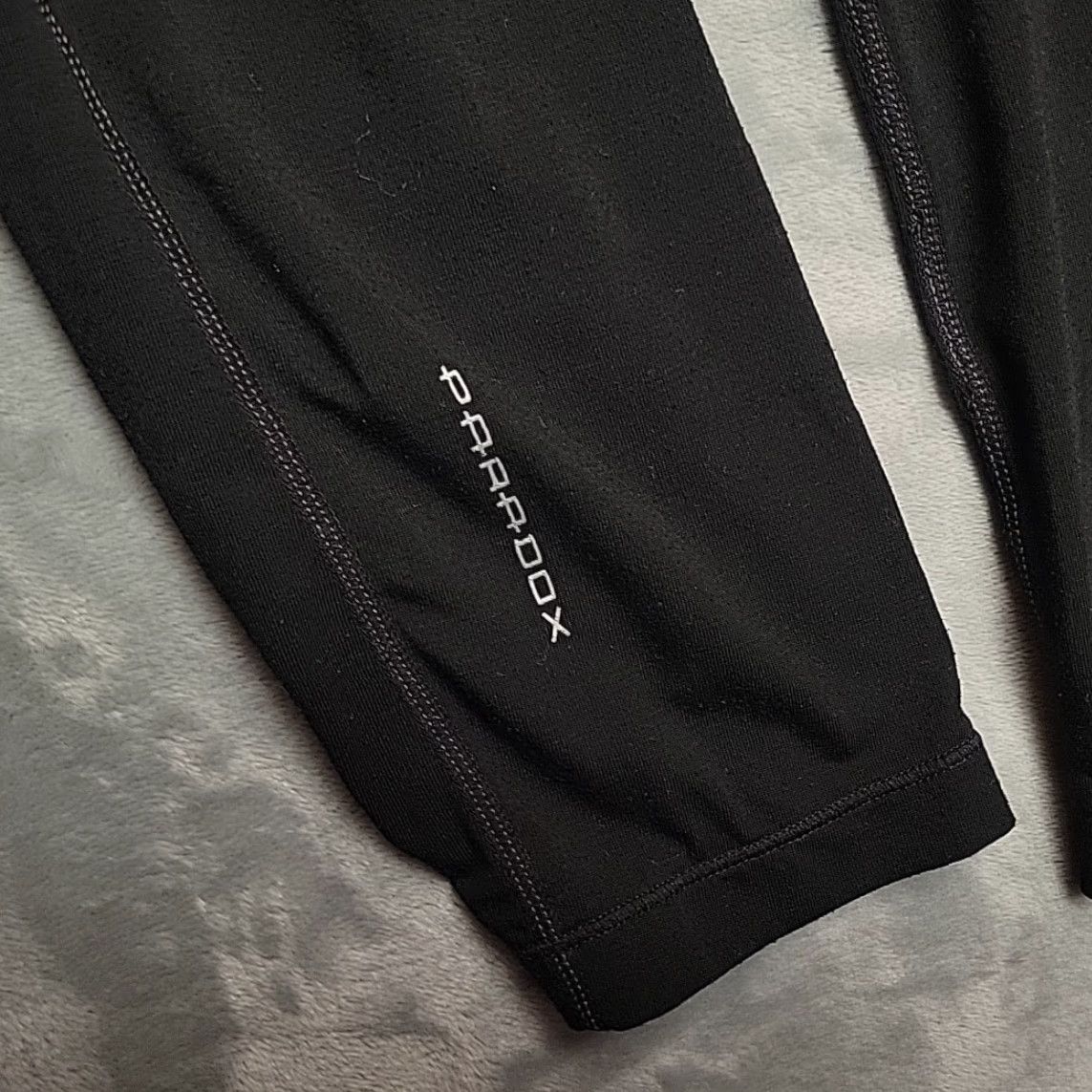 Vintage Paradox Shirt Men M Black Merino Wool Blend Dri Release 1/4 Zip Long Sleeve Size US M / EU 48-50 / 2 - 7 Thumbnail