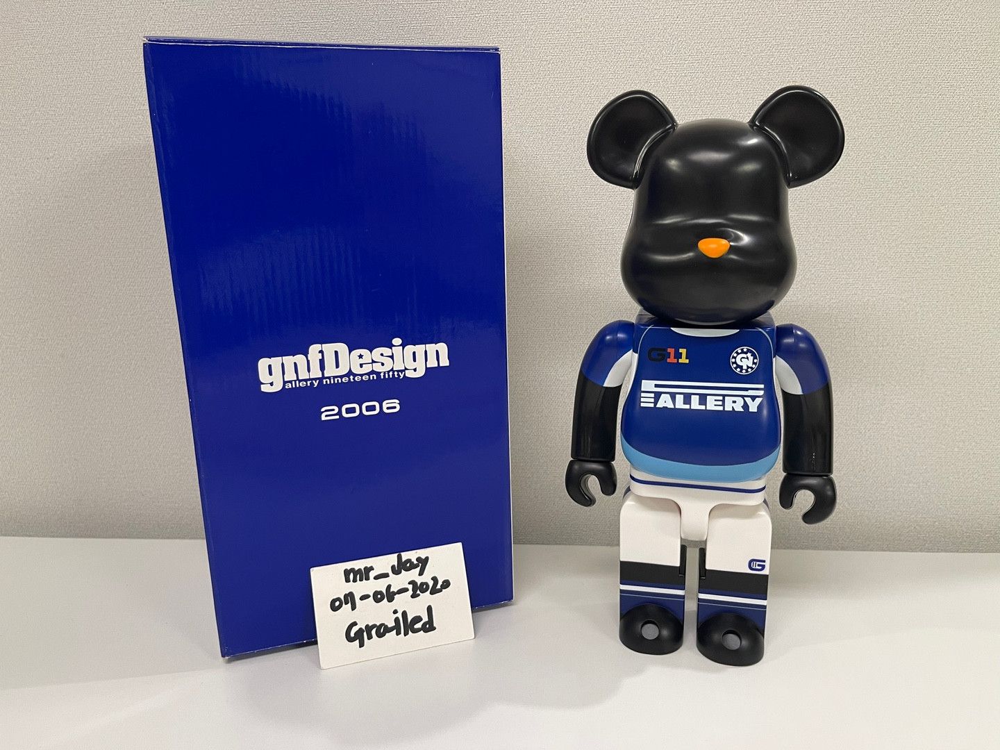 Gallery1950 x BE@RBRICK 400% gnfDesign MEDICOM TOY