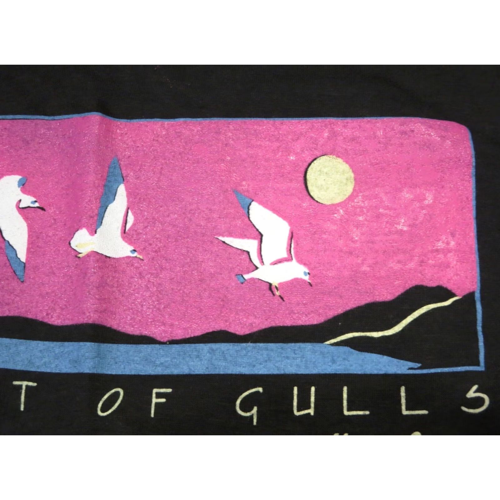 Vintage VINTAGE KEY LARGO FLORIDA KEYS BEACH SUNSET T-Shirt XS 80s single stitch thin Black Mens Size US XS / EU 42 / 0 - 5 Thumbnail