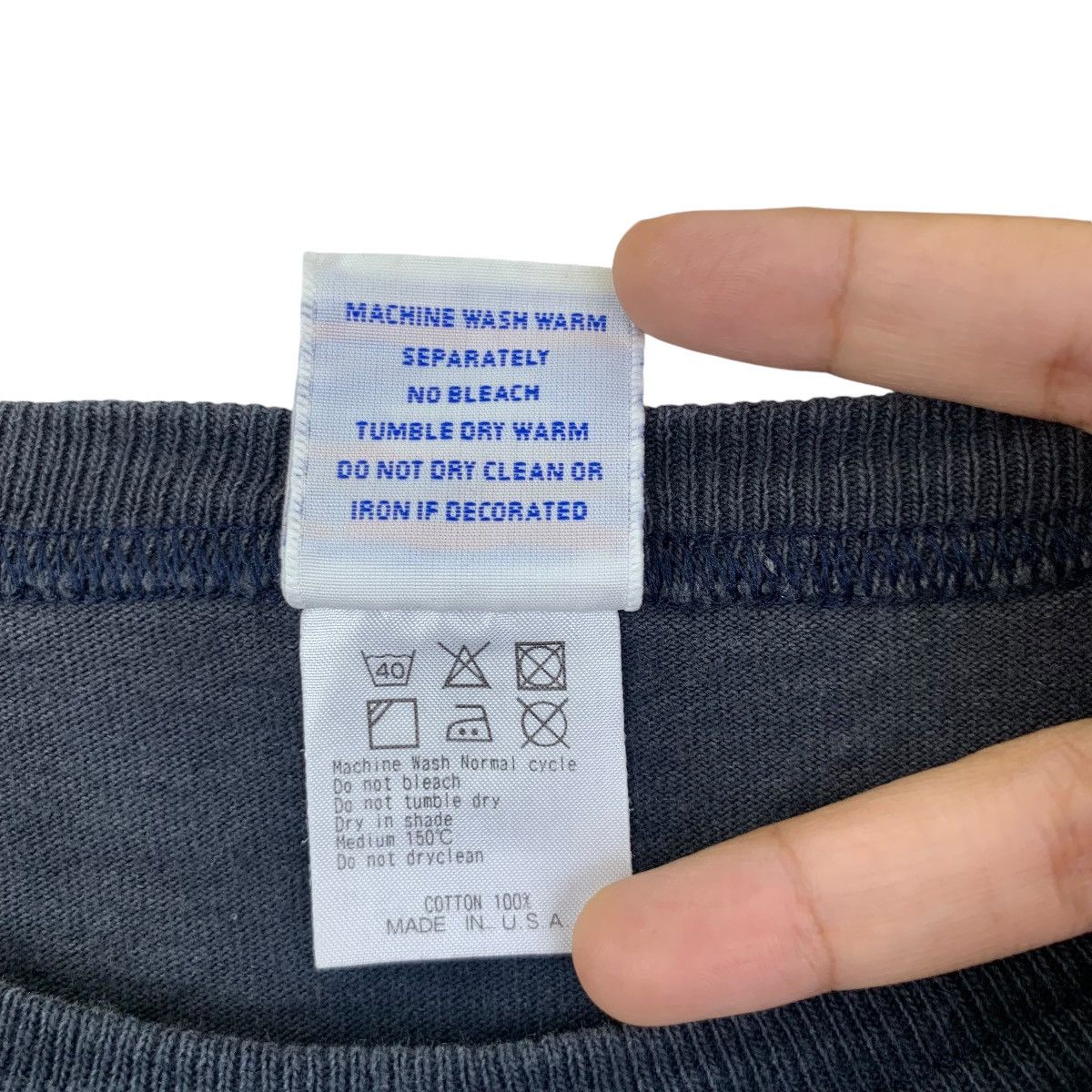 Champion Vintage CHAMPION HEAVY WEIGHT Natural Sun Faded Tee Shirt Size M / US 6-8 / IT 42-44 - 6 Thumbnail