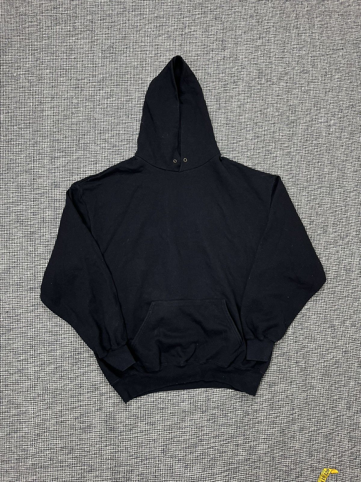 Fruit Of The Loom Black blank boxy FOTL hoodie fruit of the loom vintage Size US XL / EU 56 / 4 - 1 Thumbnail