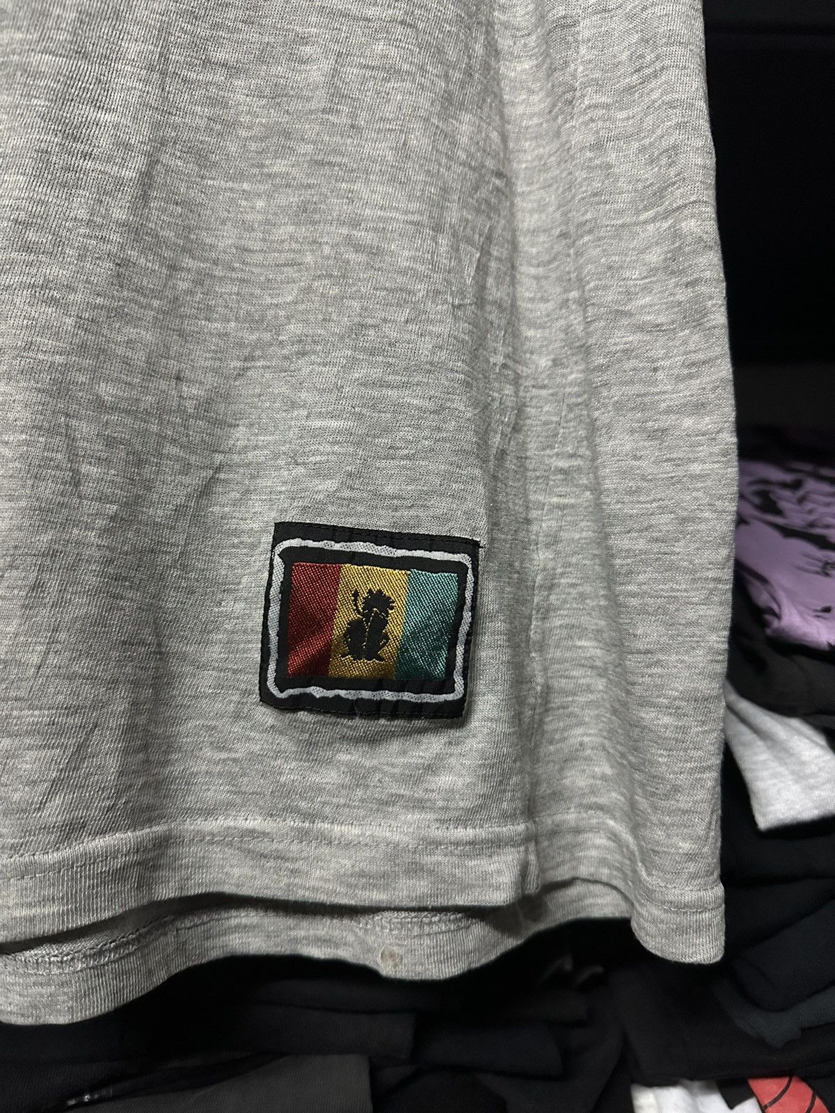 Band Tees × Vintage Vintage 90s Marijuana Paper Thin Distressed Tee Size US L / EU 52-54 / 3 - 6 Thumbnail