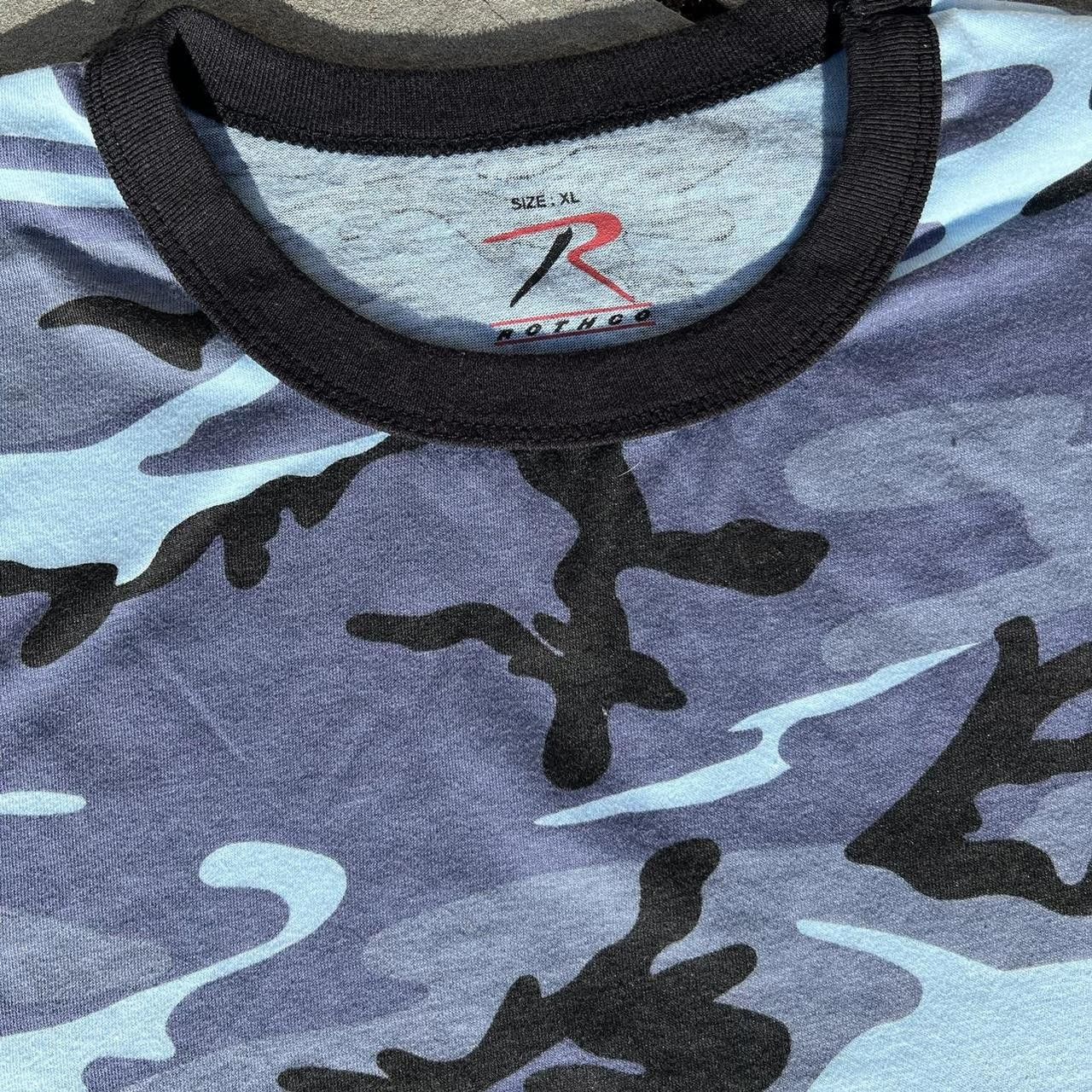 Rothco Blue Camo Long Sleeve Shirt Size US XL / EU 56 / 4 - 3 Thumbnail