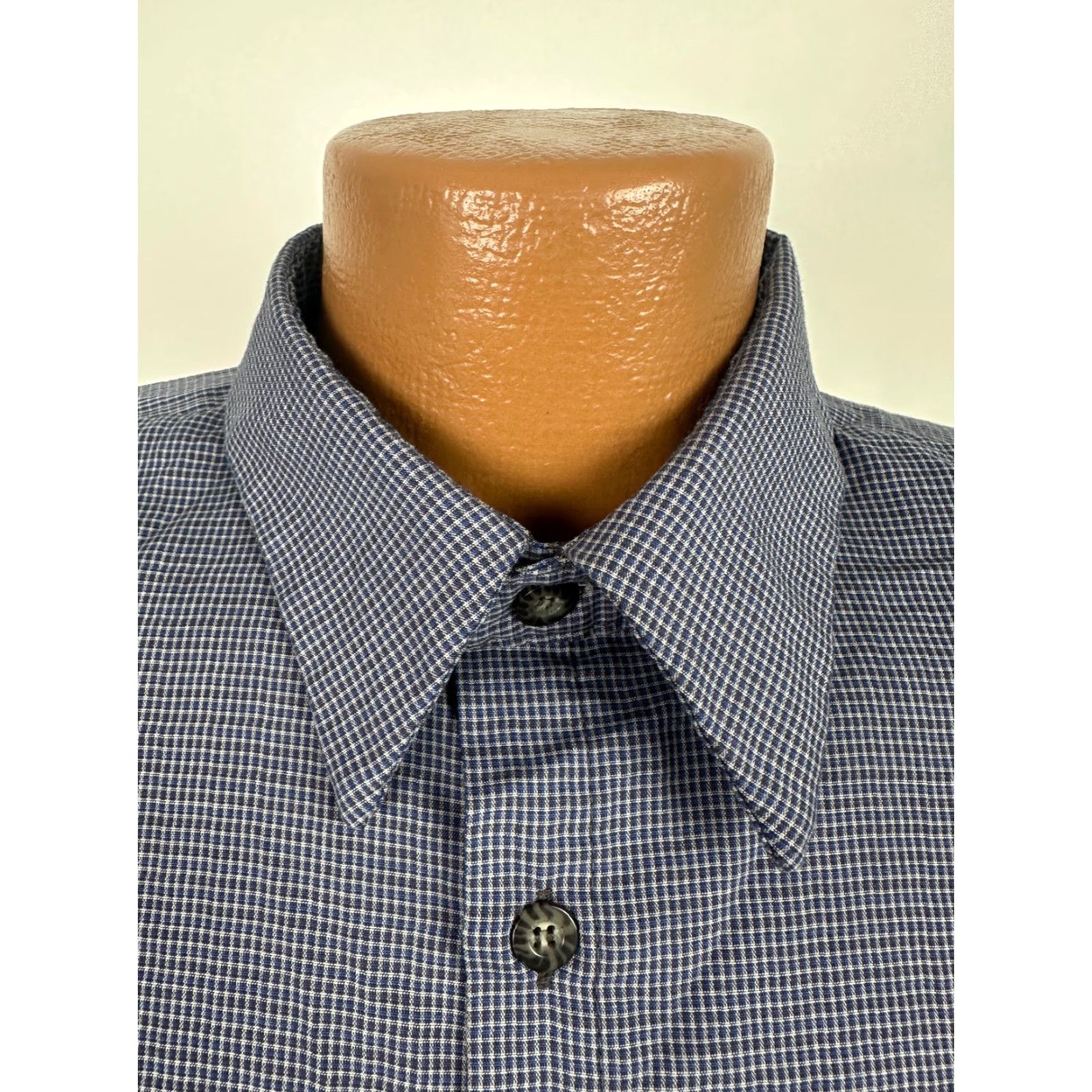Red Kap VINTAGE Red Kap Shirt Men XLT Tall Check Button-Up Size US XL / EU 56 / 4 - 4 Thumbnail