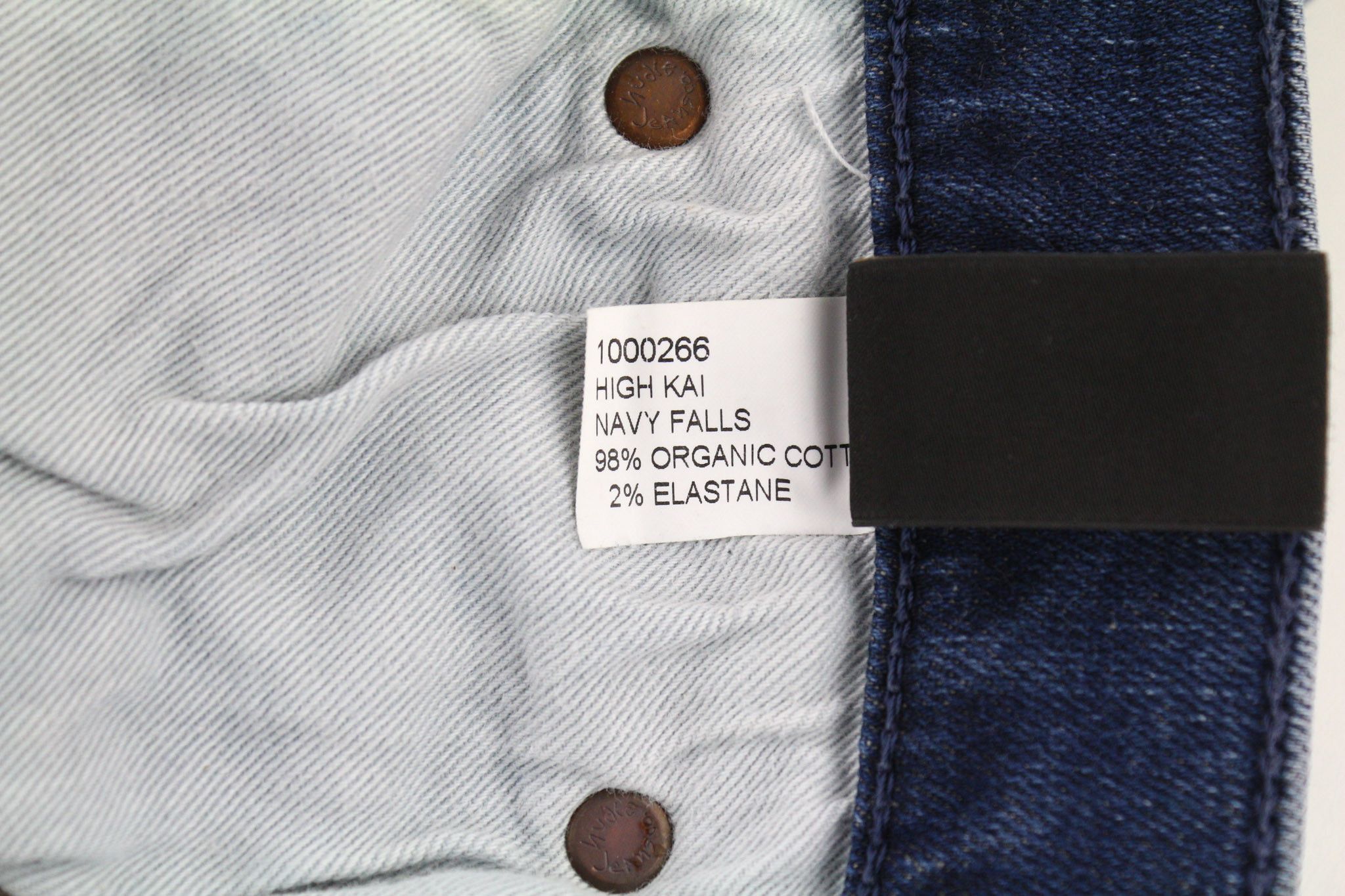 Nudie Jeans HIGH KAI W28/L30 Slim Blue Jeans 80618 Size US 28 / EU 44 - 7 Thumbnail