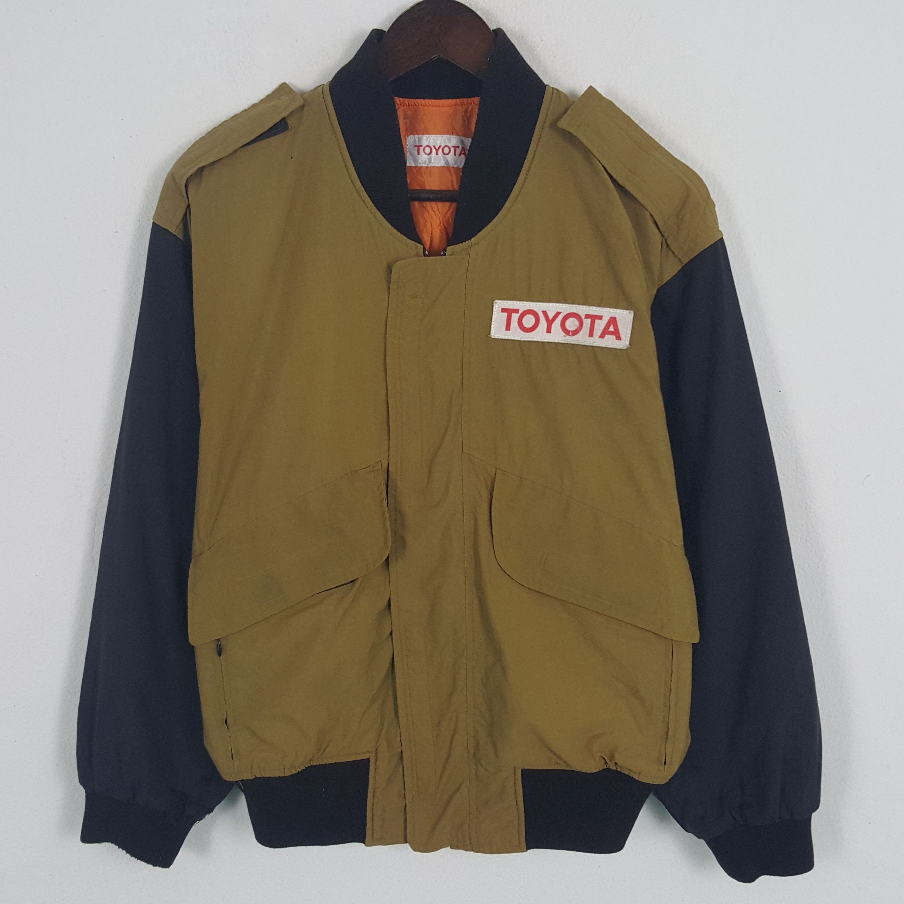 Other Vintage Toyota Tecno Racing Bomber Jacket Size US M / EU 48-50 / 2 - 3 Thumbnail