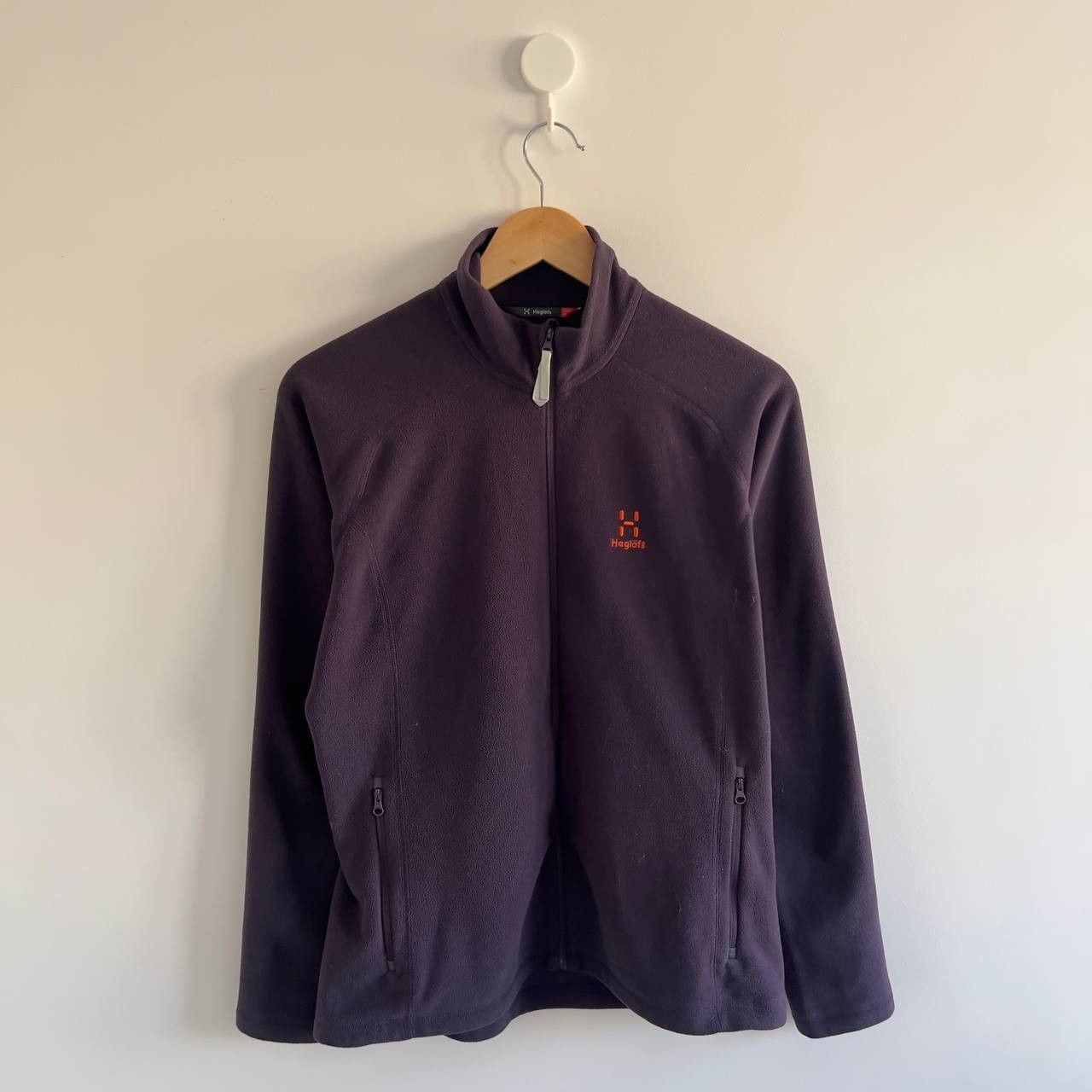 Haglofs Haglöfs Fleece Zip Up Women’s Size M Purple Gorp Core Size M / US 6-8 / IT 42-44 - 1 Thumbnail