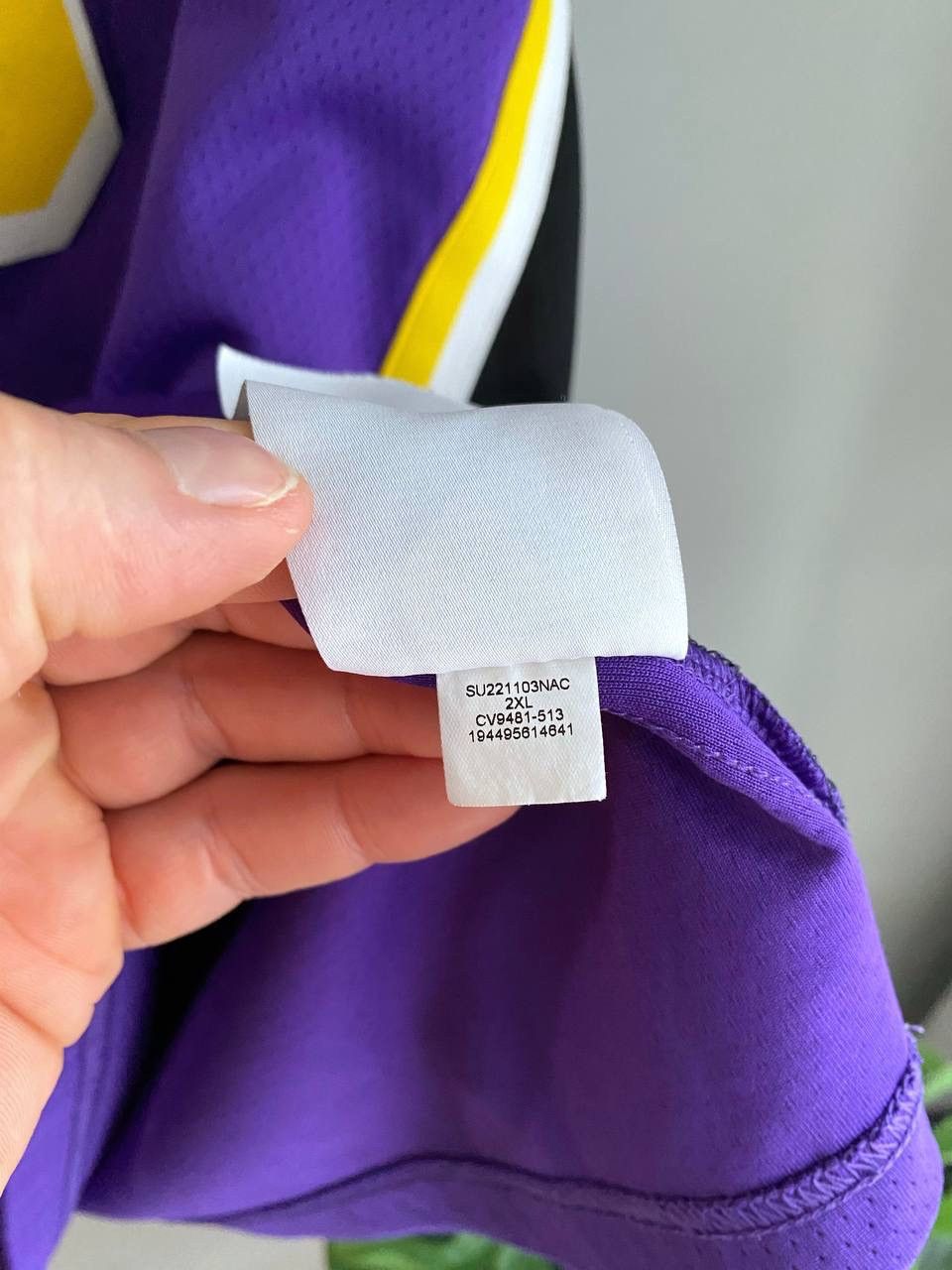 Jordan Brand NBA Basketball Jersey LA Lakers #6 JAMES, XXL, CV9481-513 Size US XXL / EU 58 / 5 - 16 Thumbnail
